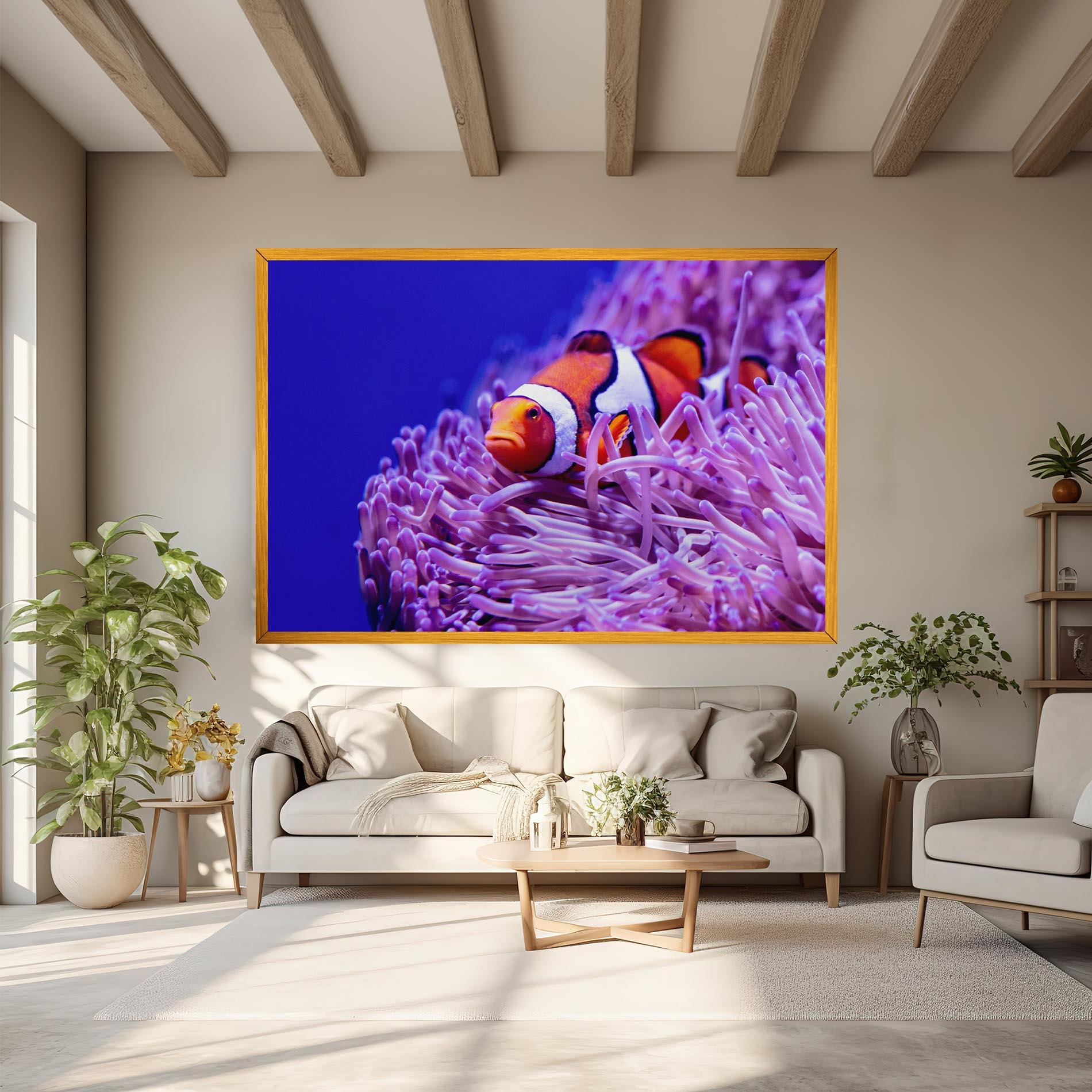 Tablou Canvas Angry Nemo mockup 6