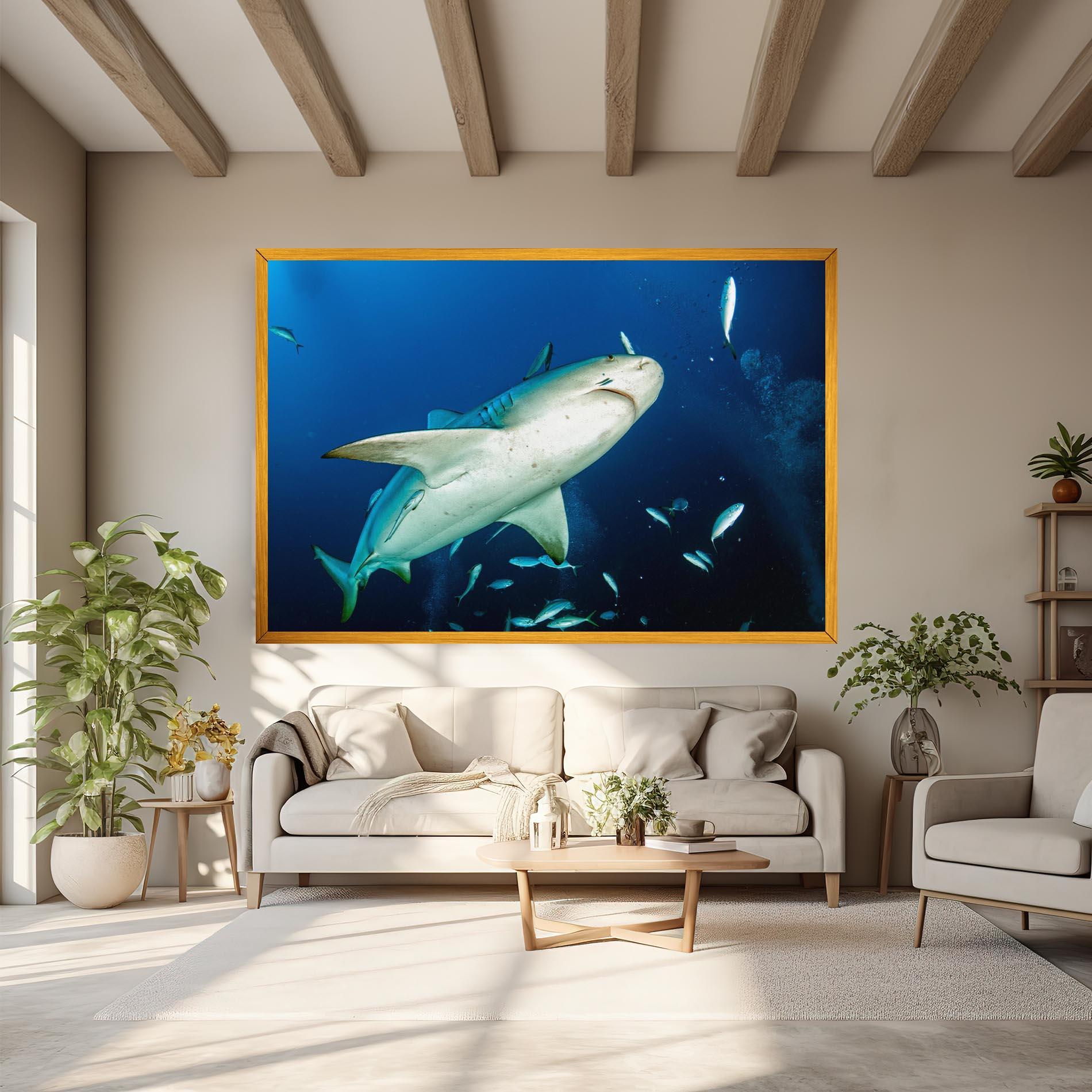 Tablou Canvas Bull Shark mockup 6
