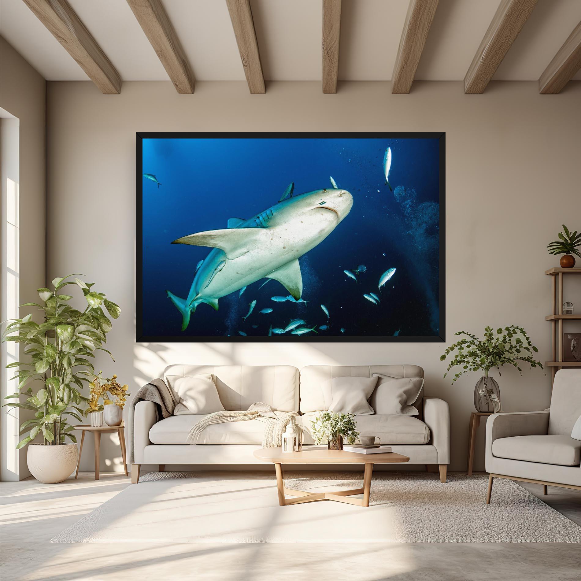 Tablou Canvas Bull Shark mockup 6