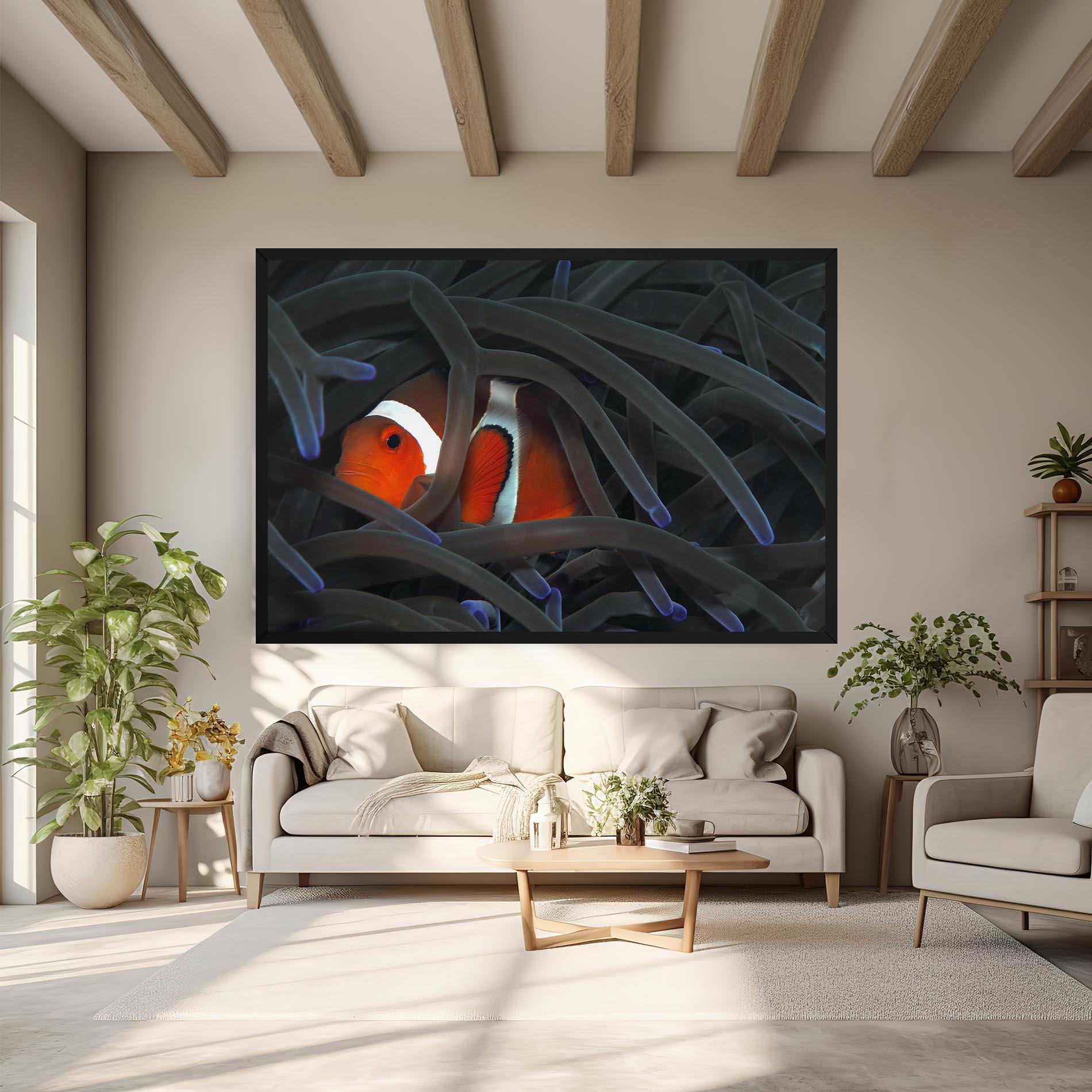 Tablou Canvas Nemo Hiding mockup 6