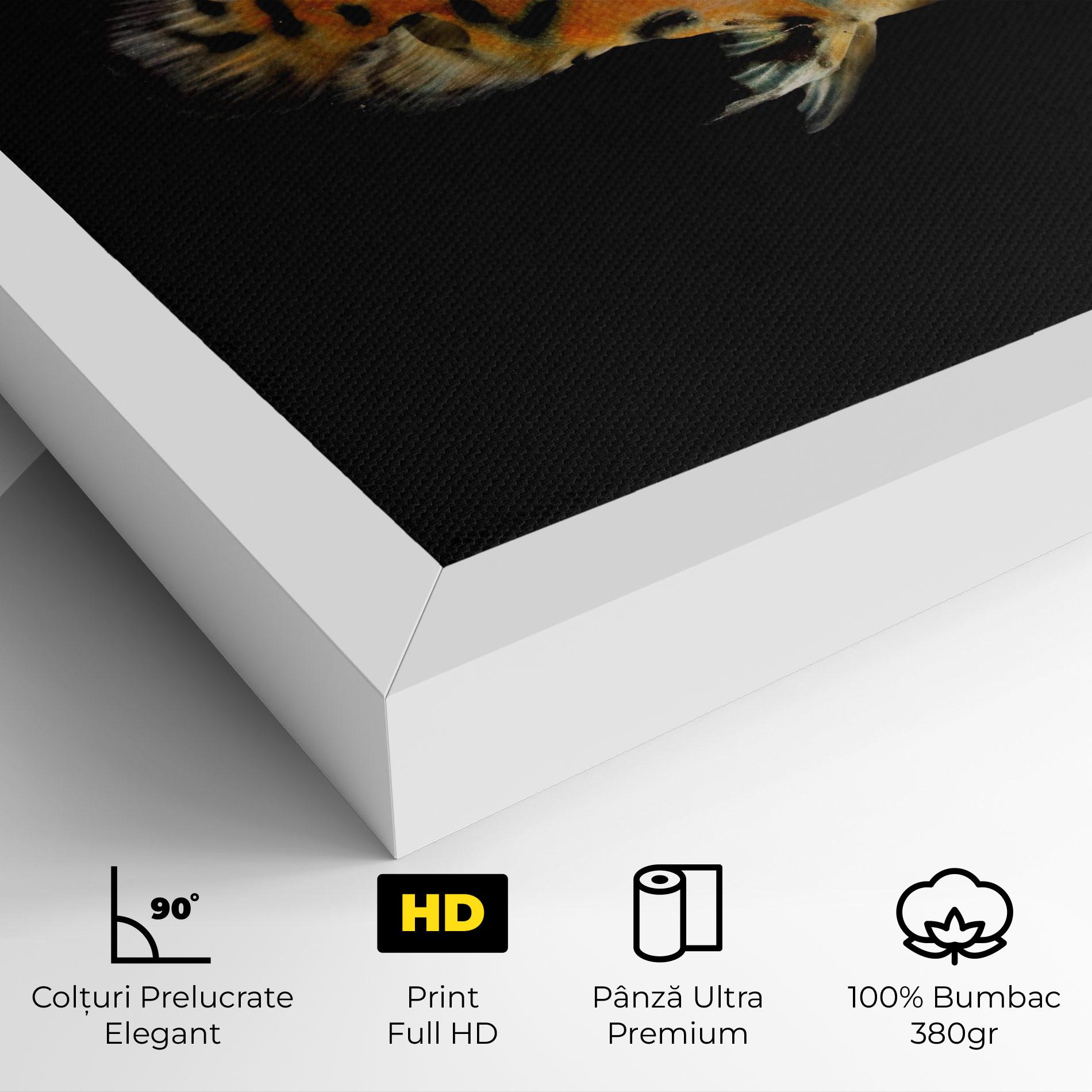Tablou Canvas Cute Brown Fish mockup 4