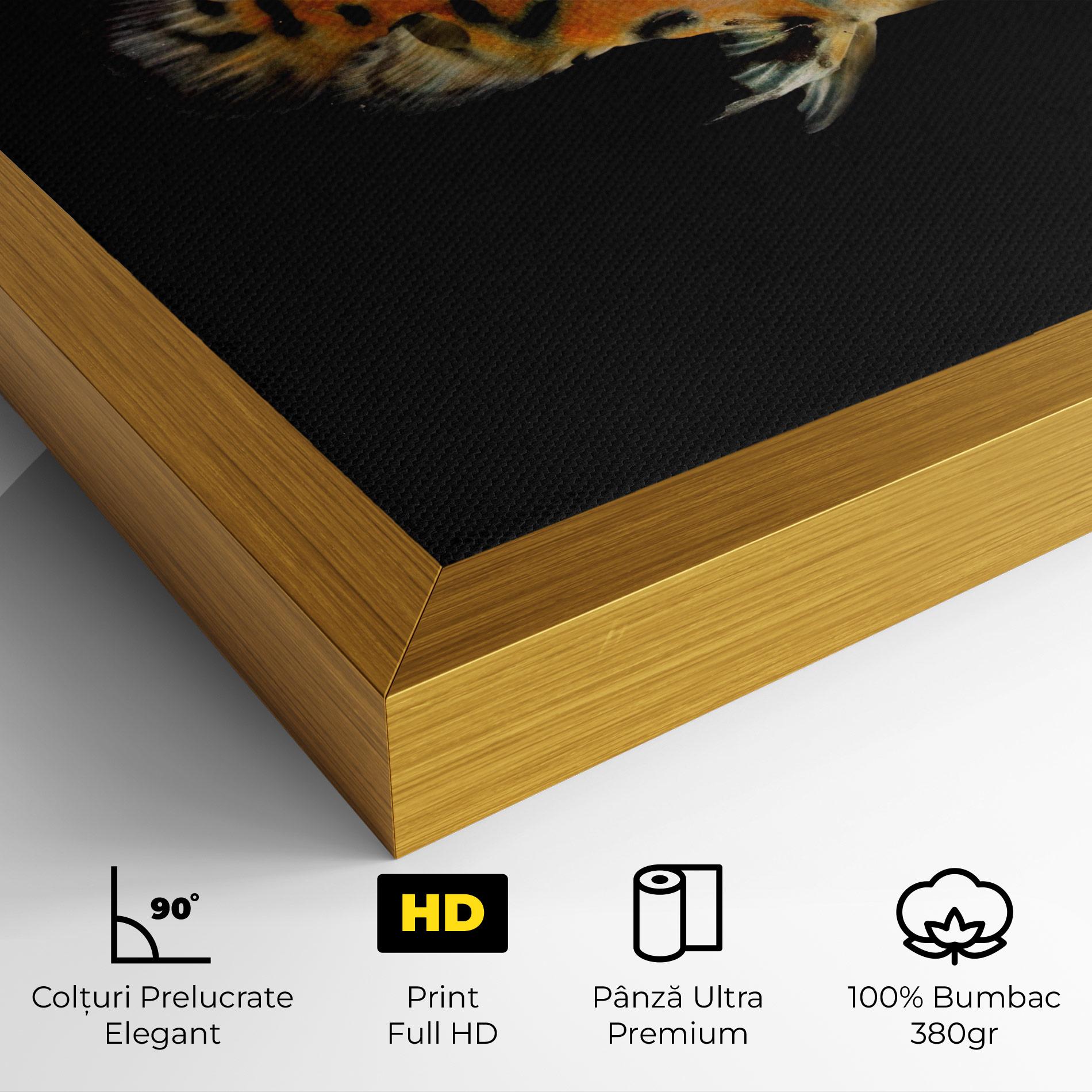 Tablou Canvas Cute Brown Fish mockup 4