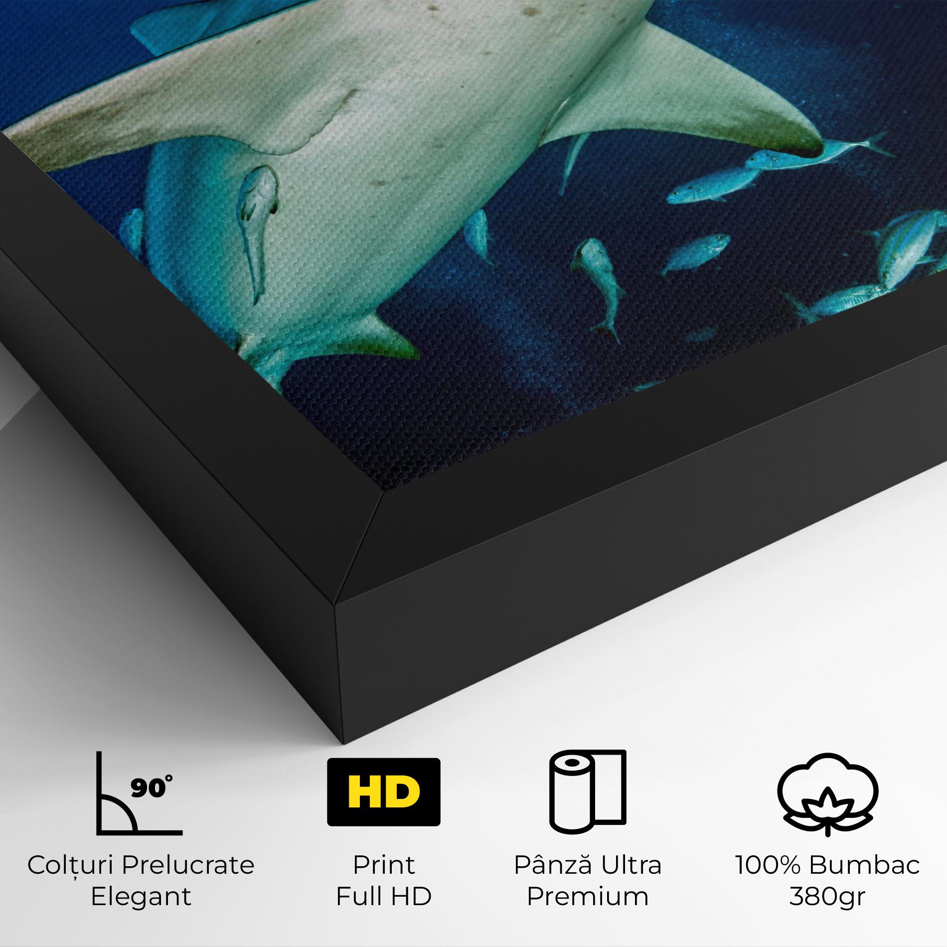 Tablou Canvas Bull Shark mockup 4