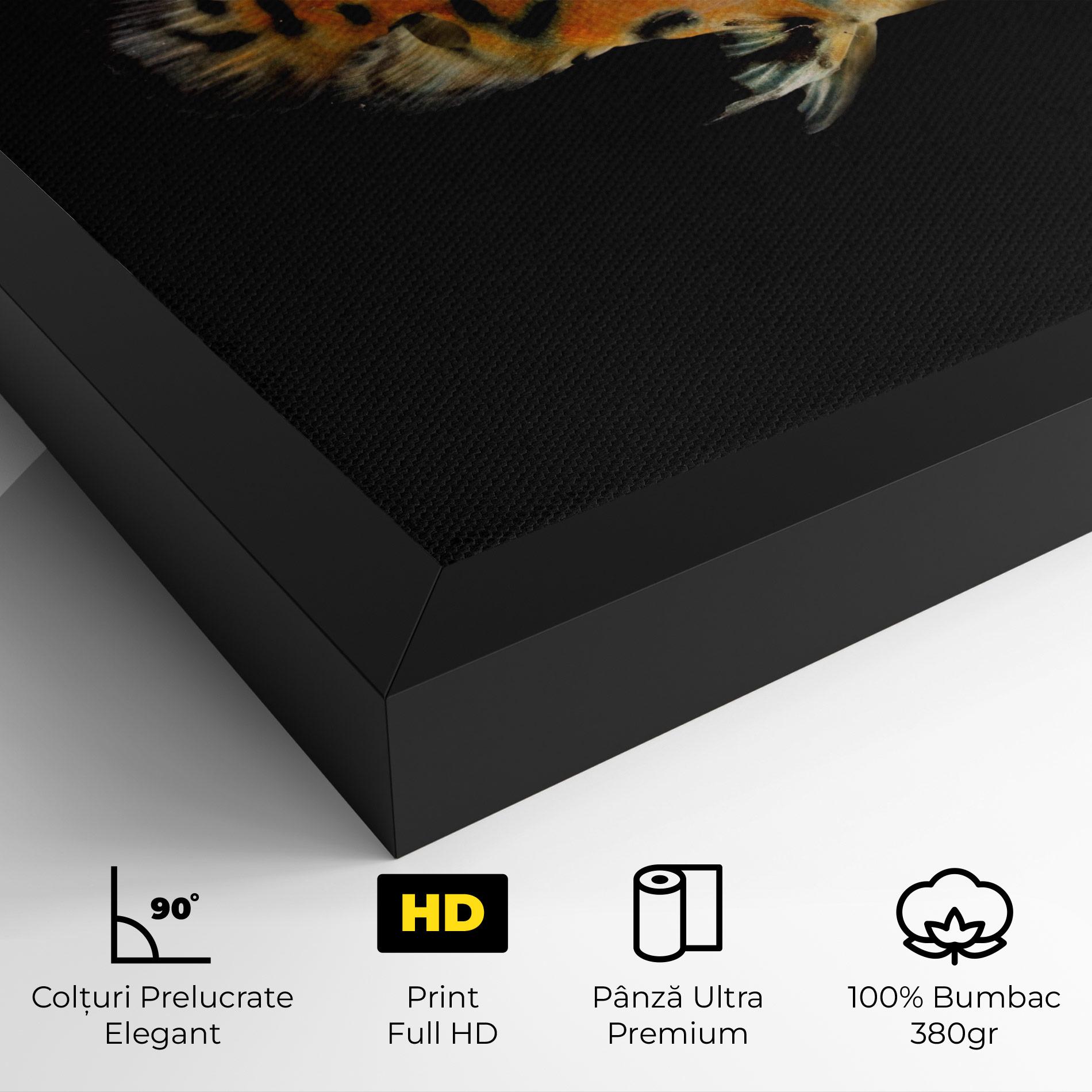 Tablou Canvas Cute Brown Fish mockup 4