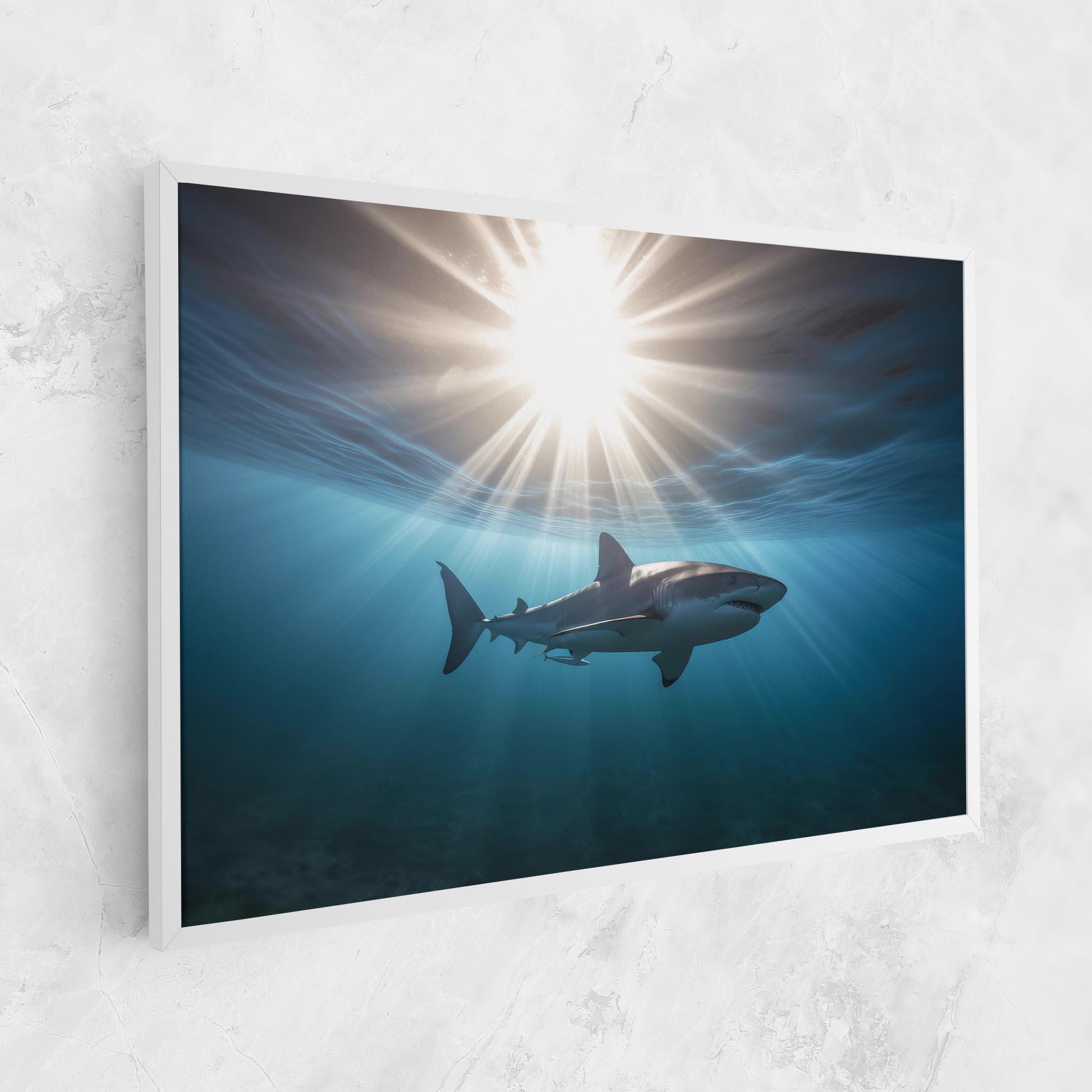 Tablou Canvas Big Shark mockup 1