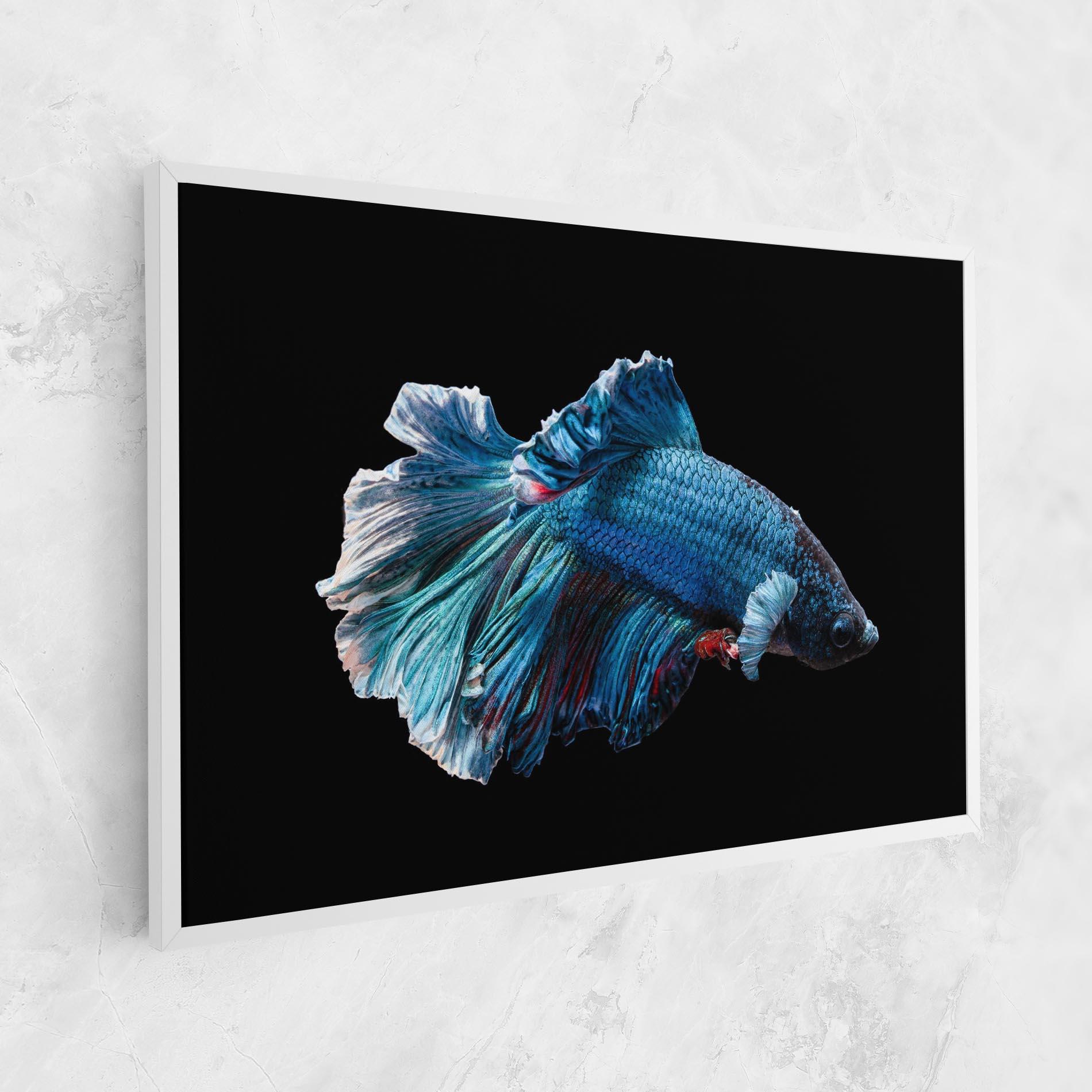 Tablou Canvas Blue Betta mockup 1