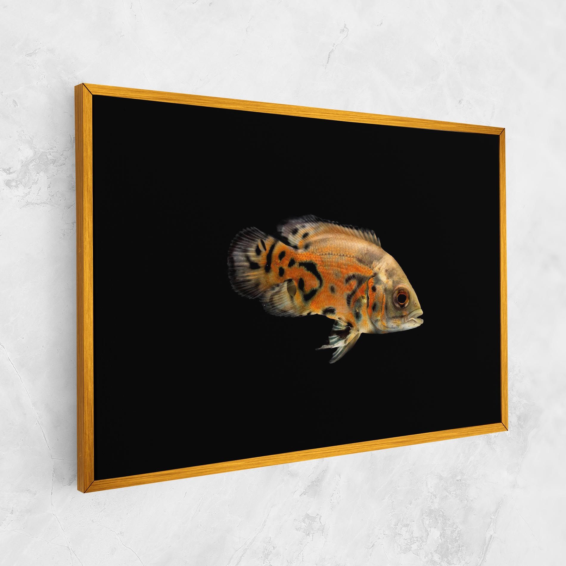 Cute Brown Fish mockup 1