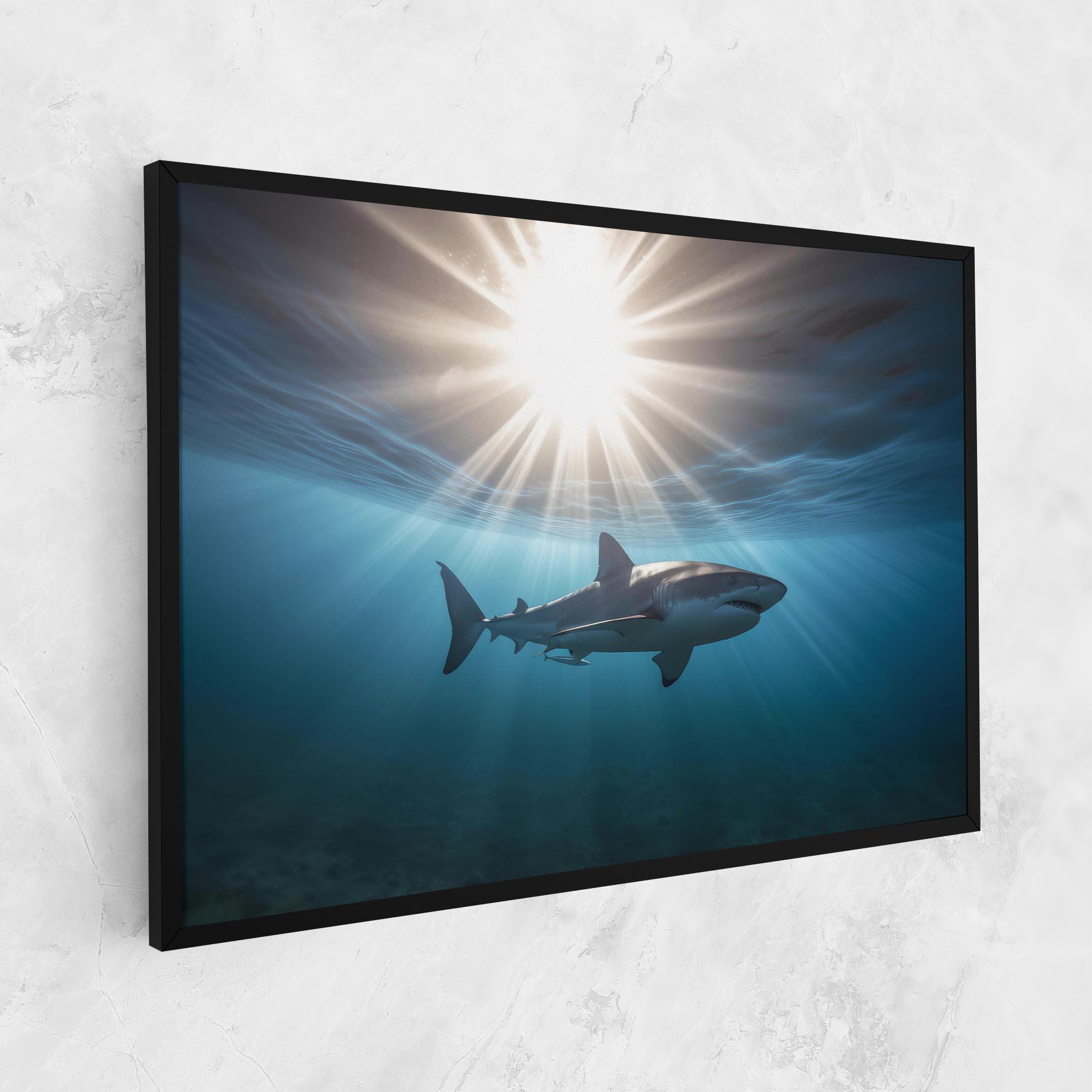 Tablou Canvas Big Shark mockup 1