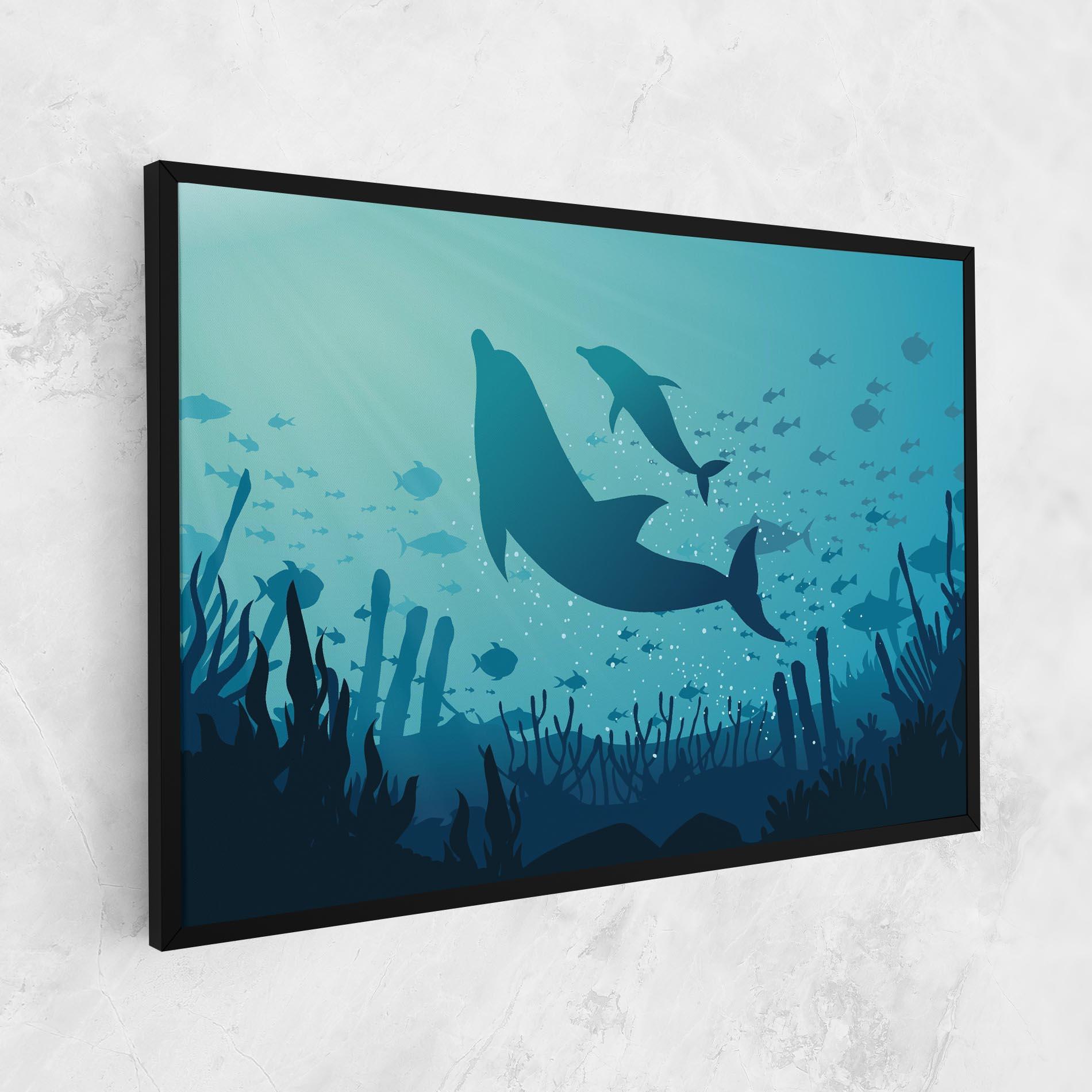 Tablou Canvas Blue Ocean mockup 1