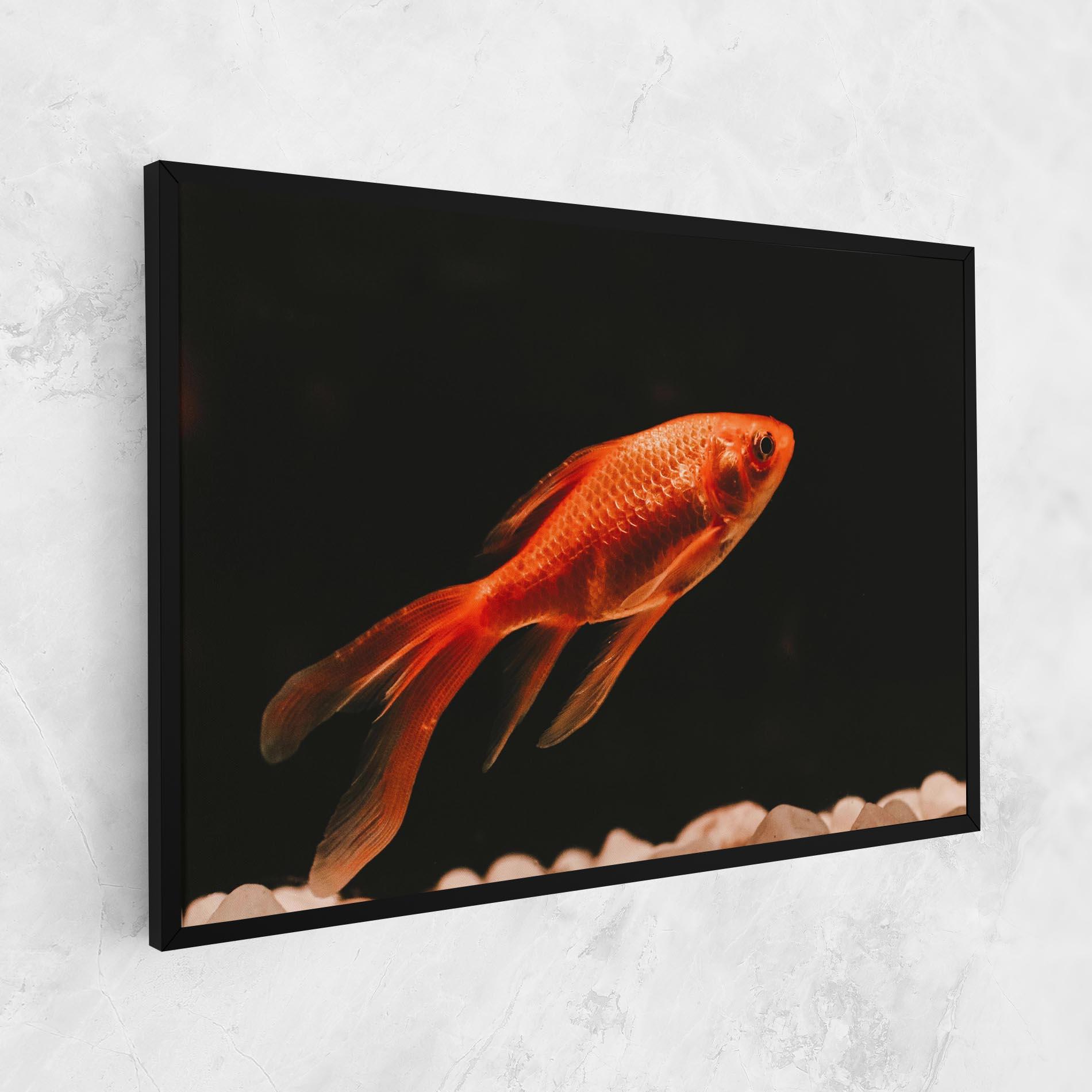 Tablou Canvas Small Orange Fish mockup 1