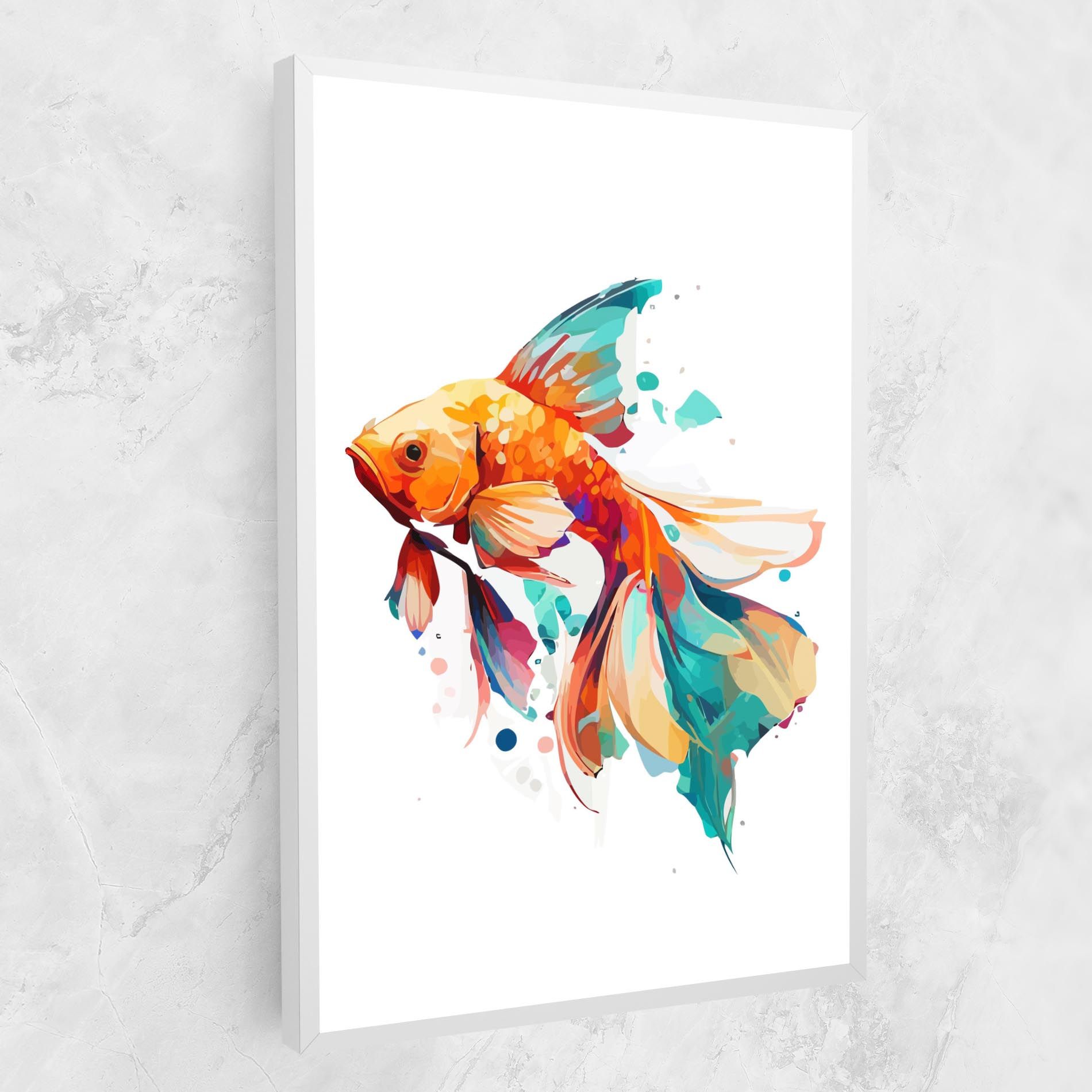 Blue Orange Fish mockup 1