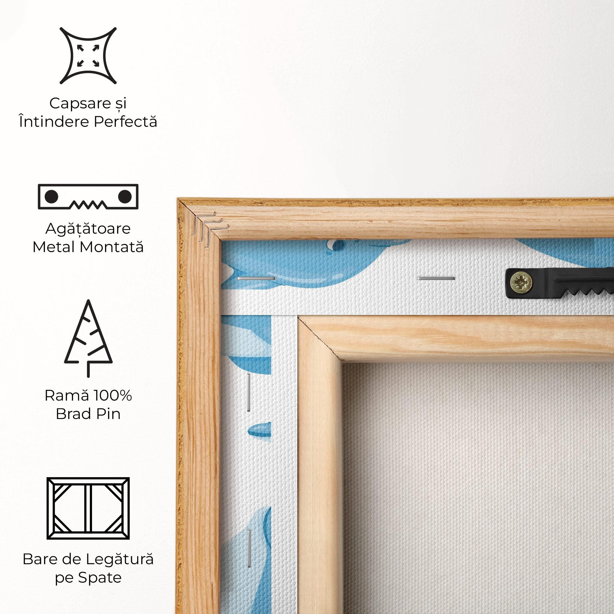 Tablou Canvas Dolphin mockup 5