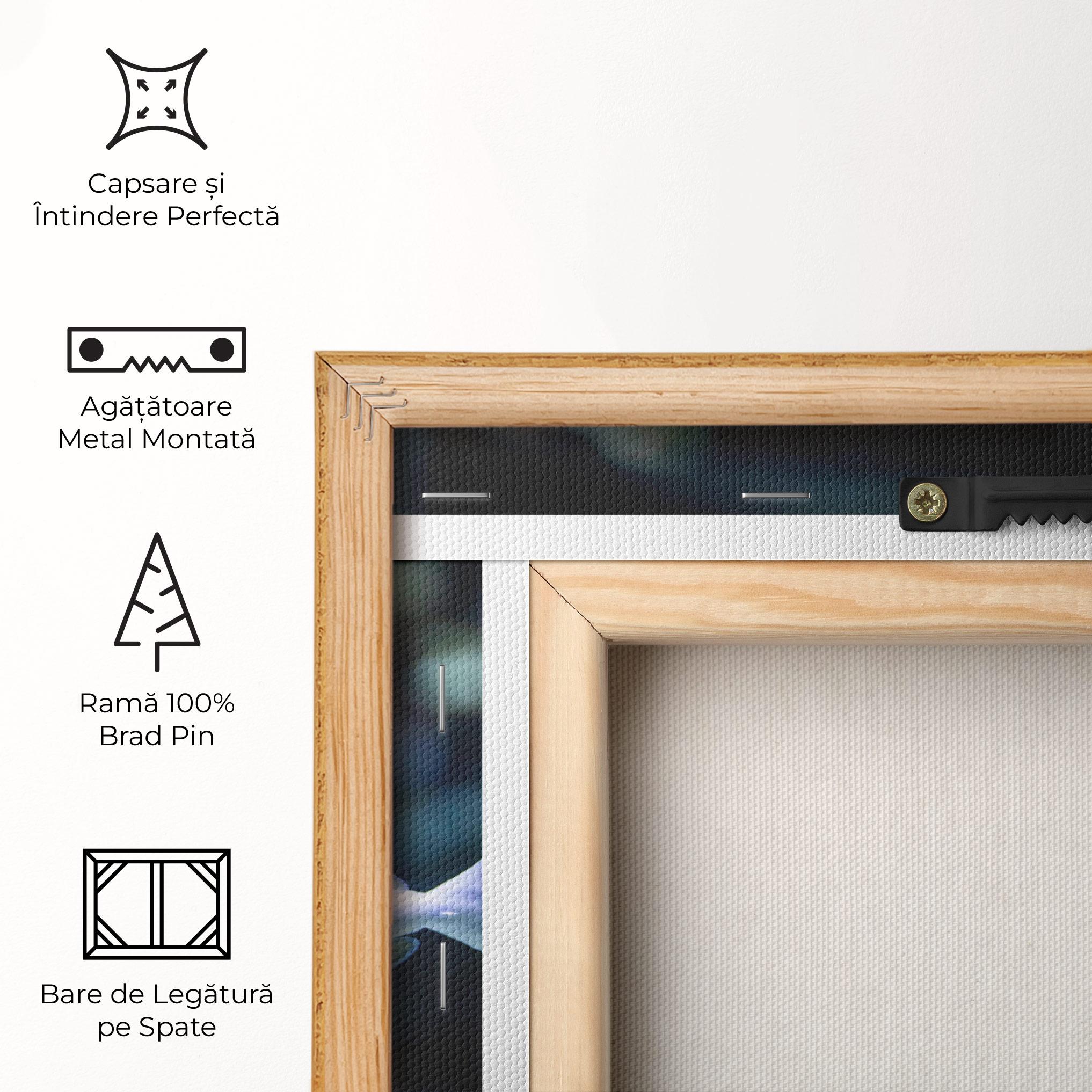 Tablou Canvas Funny Face Fish mockup 5