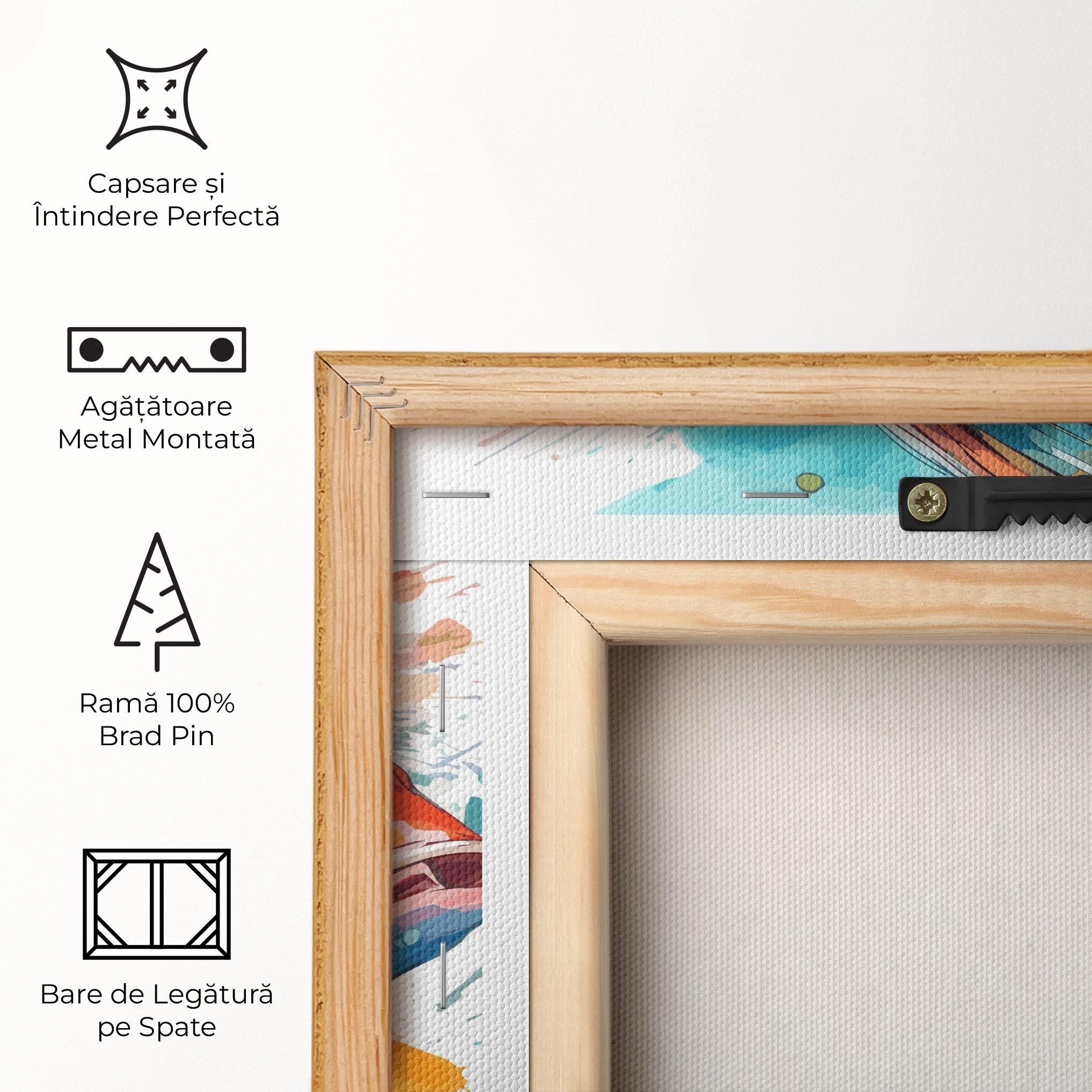 Tablou Canvas Watercolor Fish mockup 5