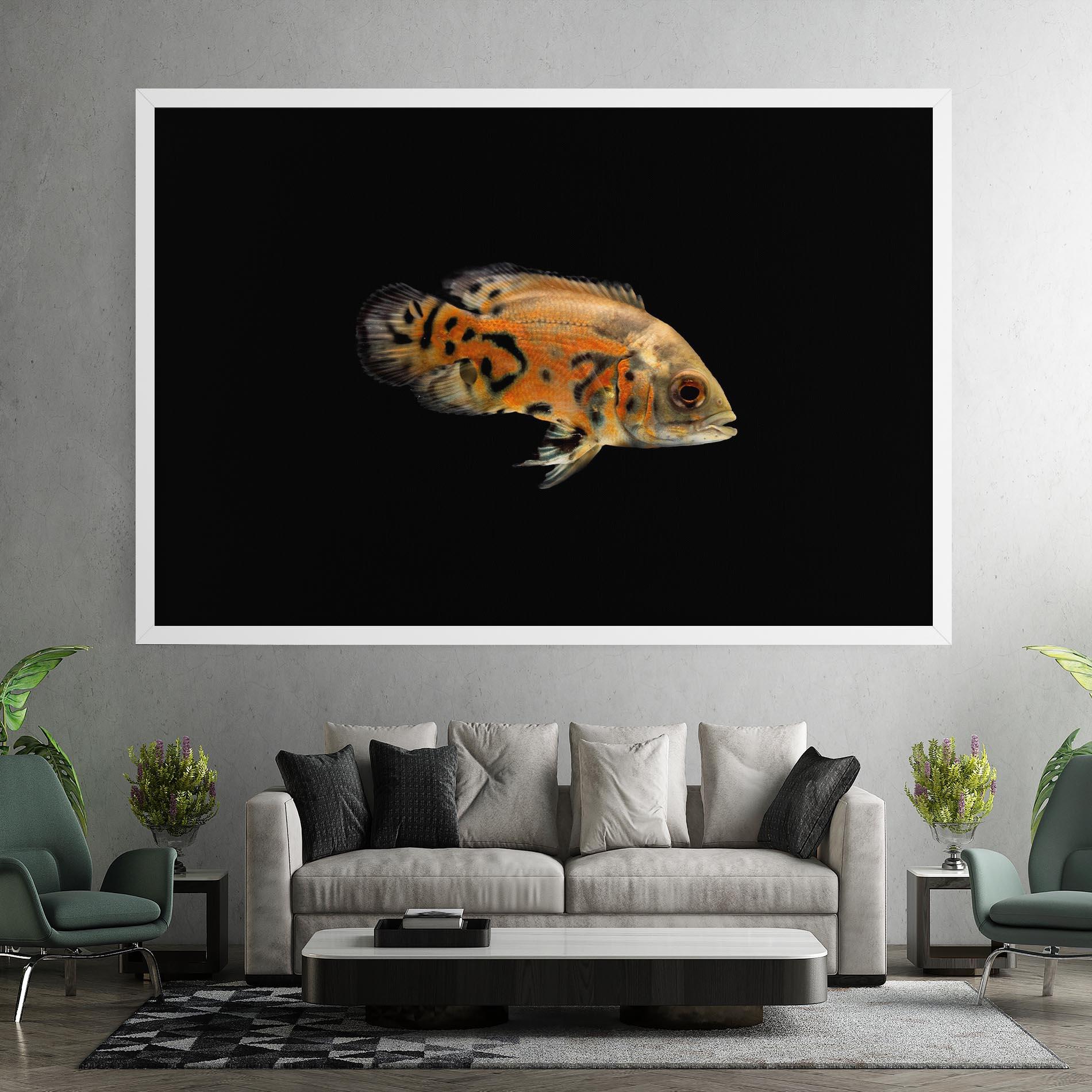 Tablou Canvas Cute Brown Fish mockup 7