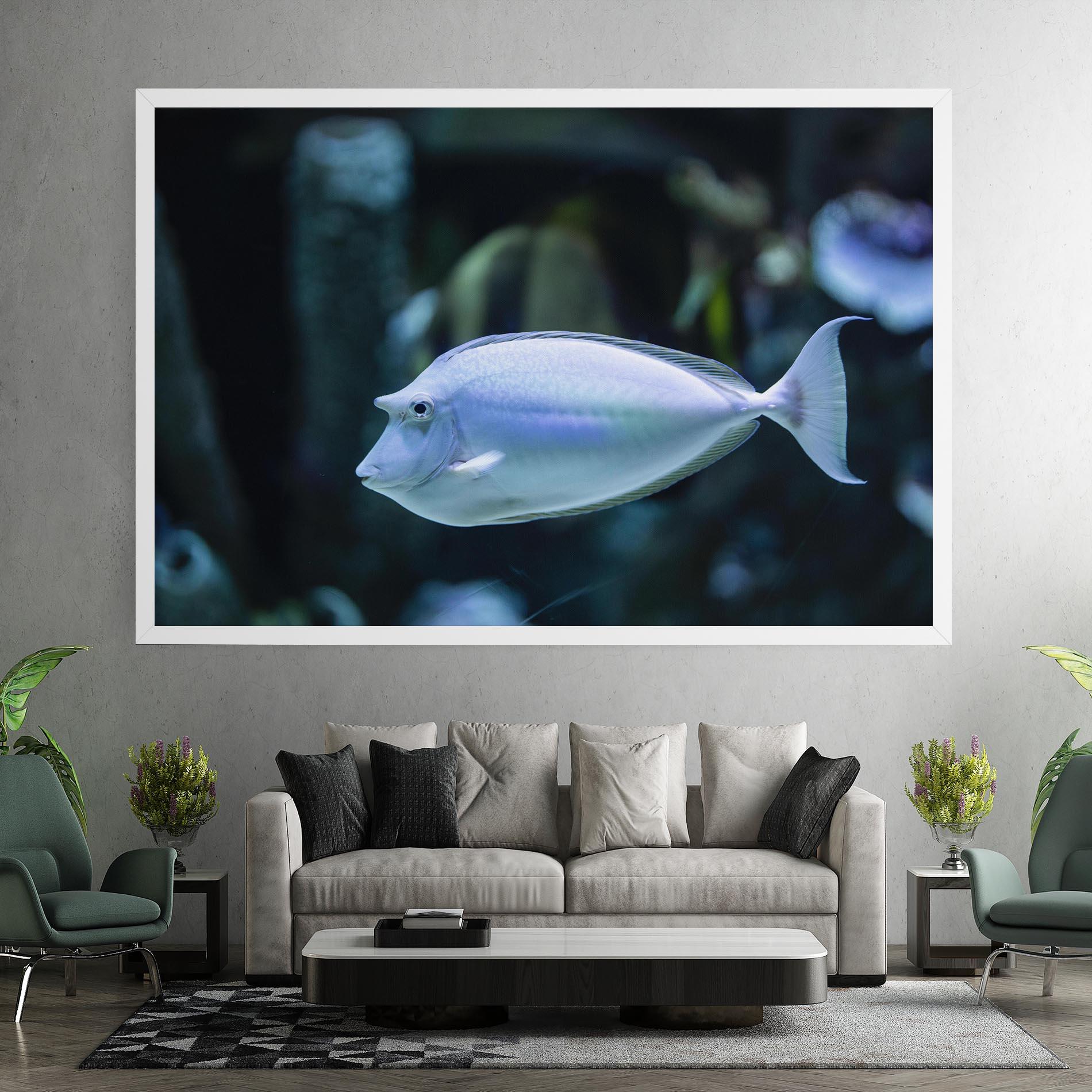 Tablou Canvas Funny Face Fish mockup 7