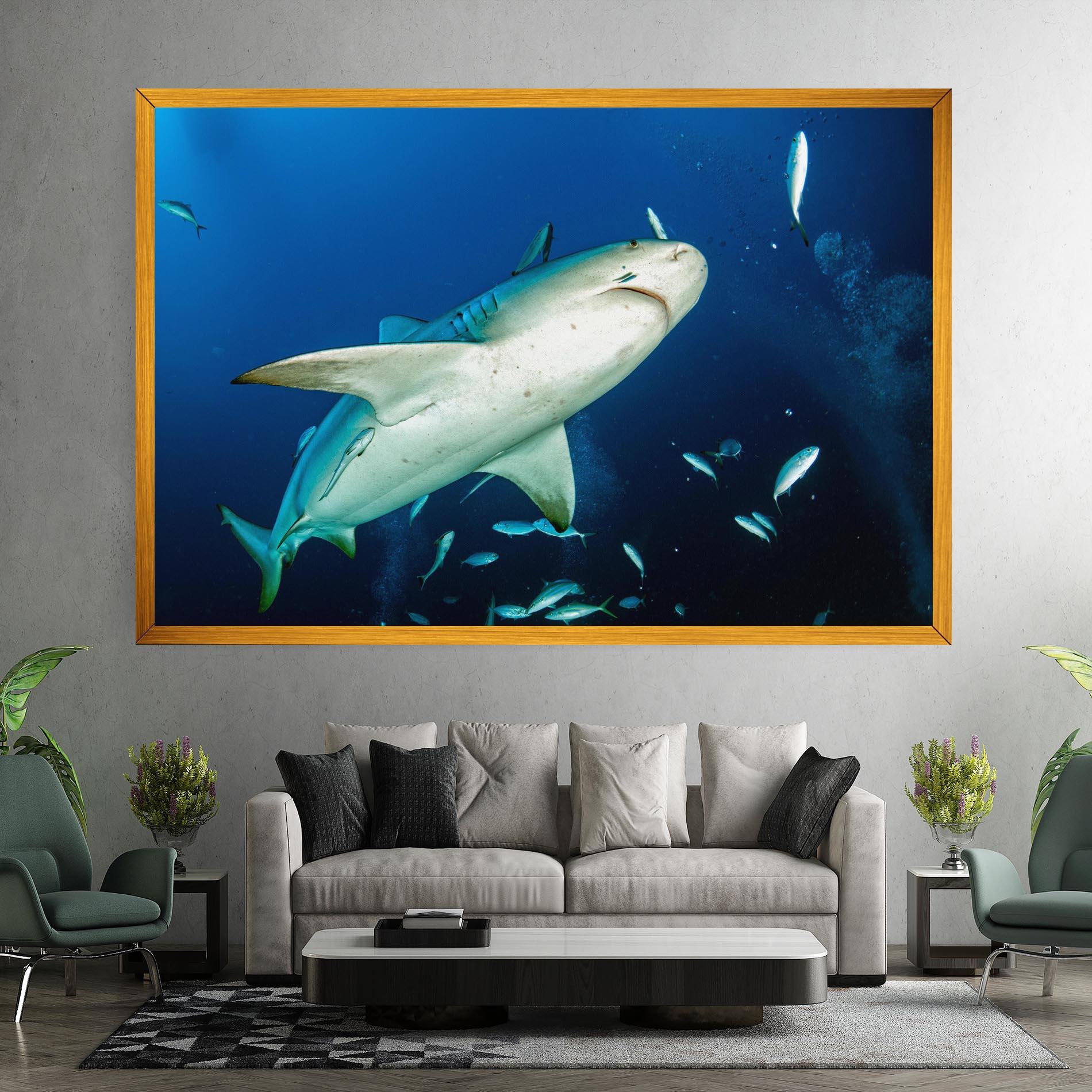 Tablou Canvas Bull Shark mockup 7