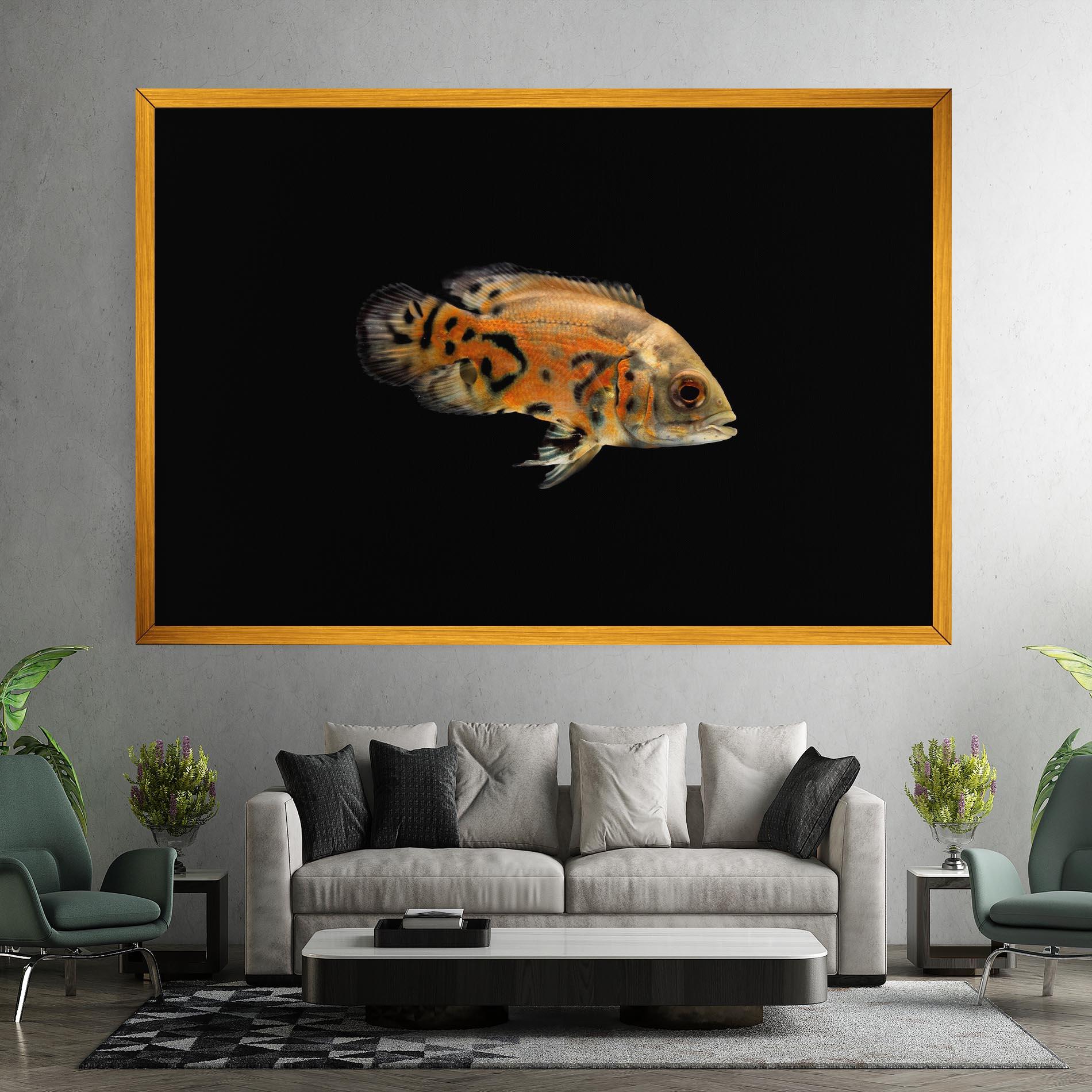 Tablou Canvas Cute Brown Fish mockup 7
