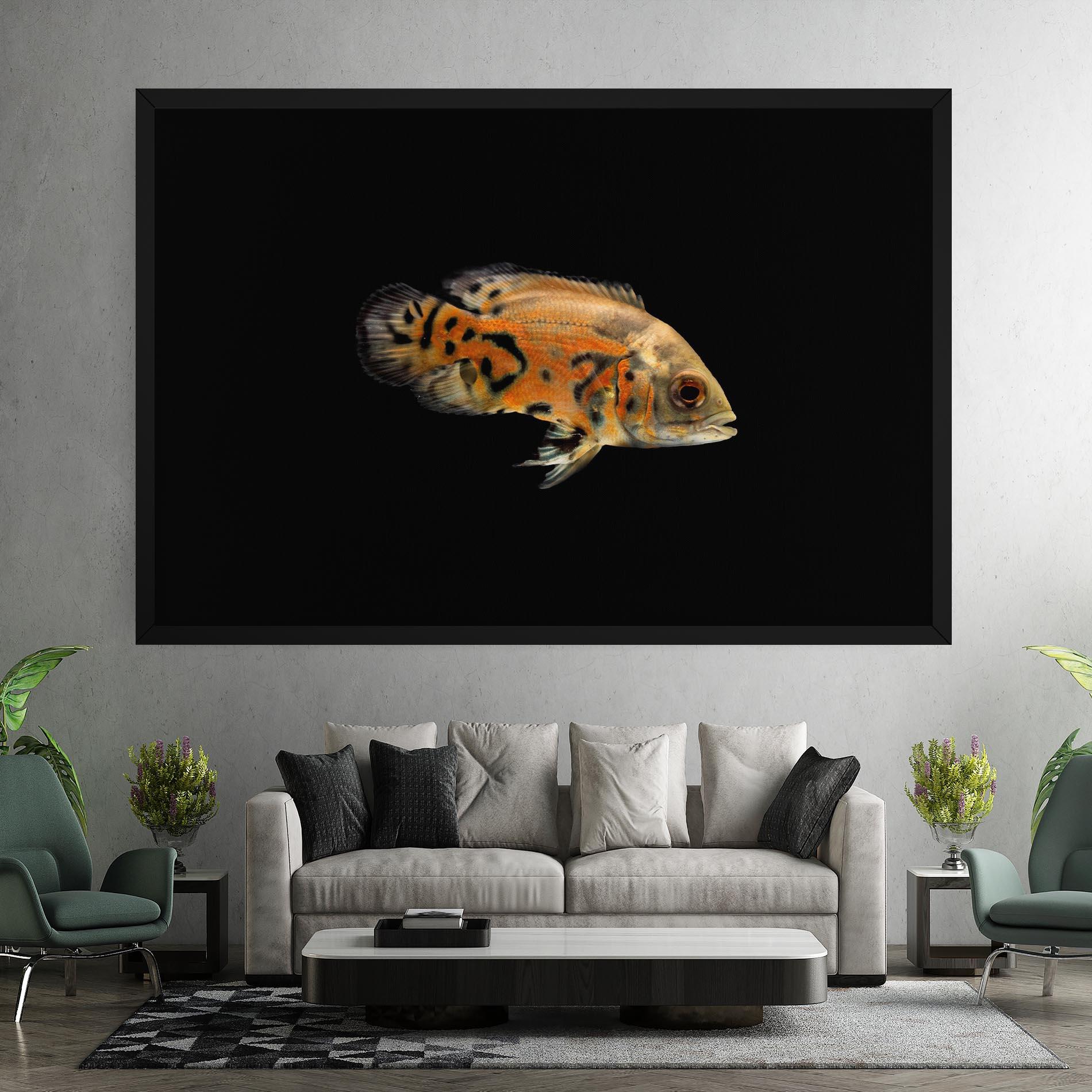Tablou Canvas Cute Brown Fish mockup 7