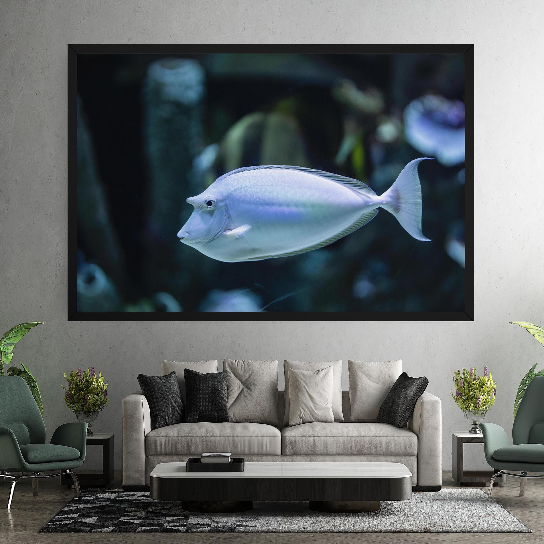 Tablou Canvas Funny Face Fish mockup 7