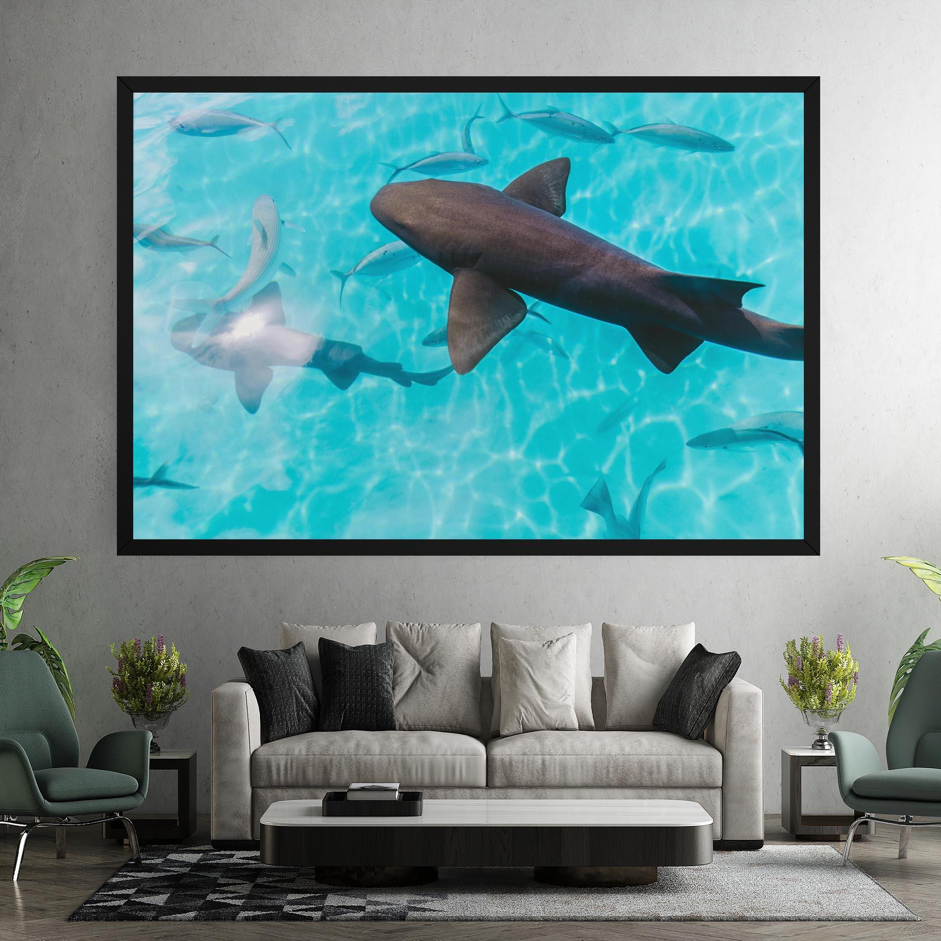 Tablou Canvas Pretty Shark mockup 7