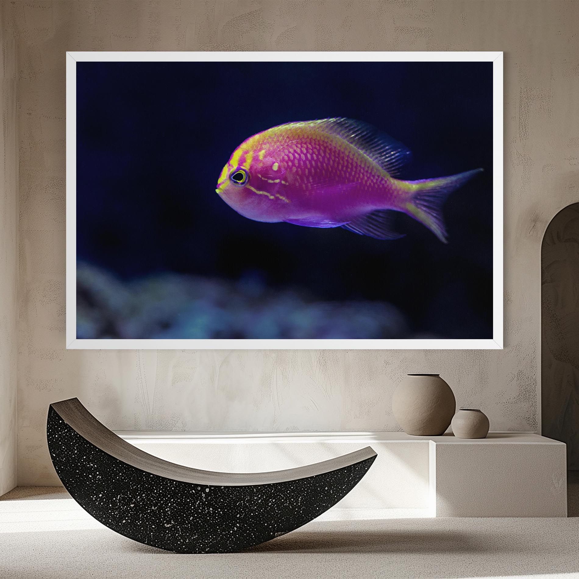 Angry Pink Fish mockup 8