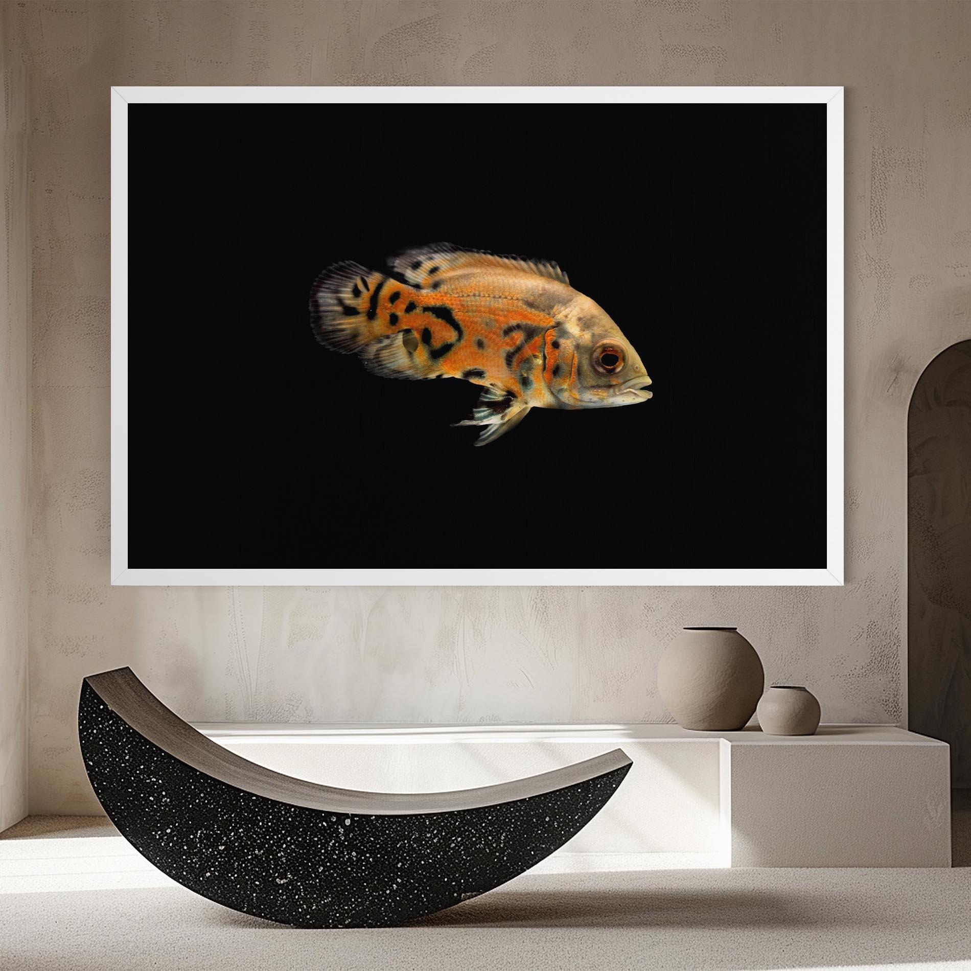 Tablou Canvas Cute Brown Fish mockup 8