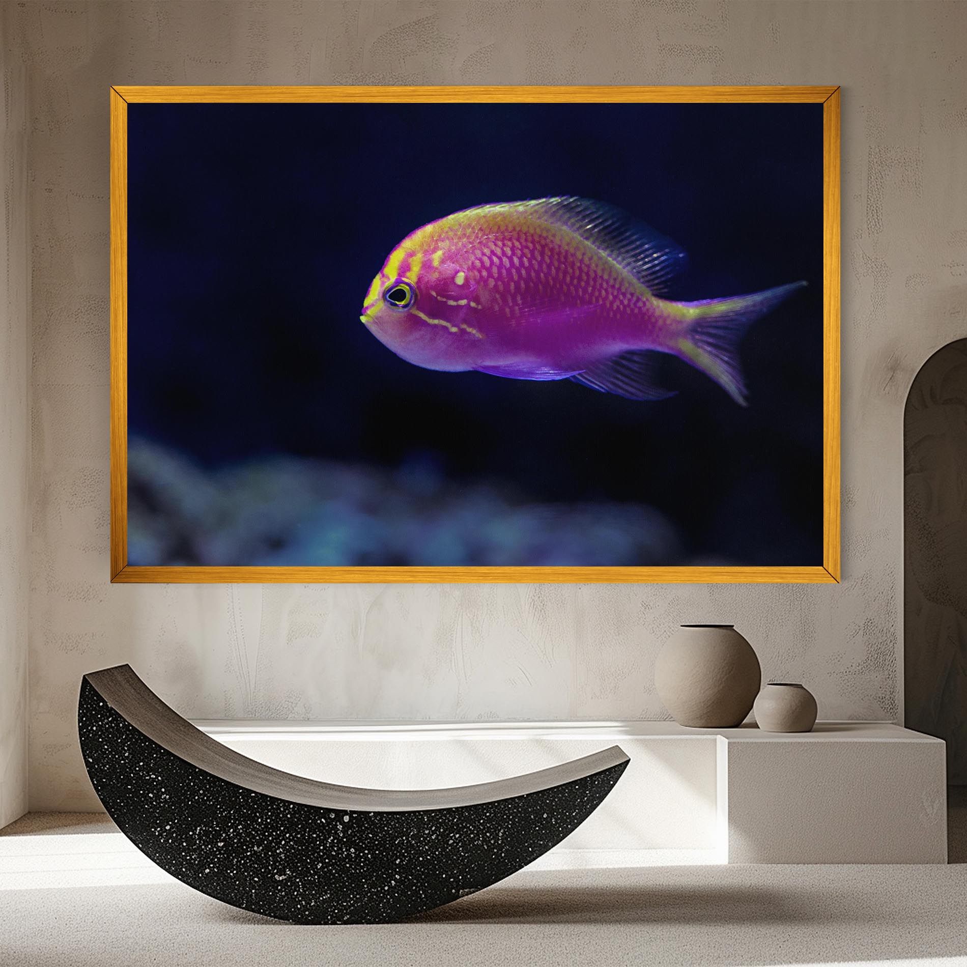 Angry Pink Fish mockup 8