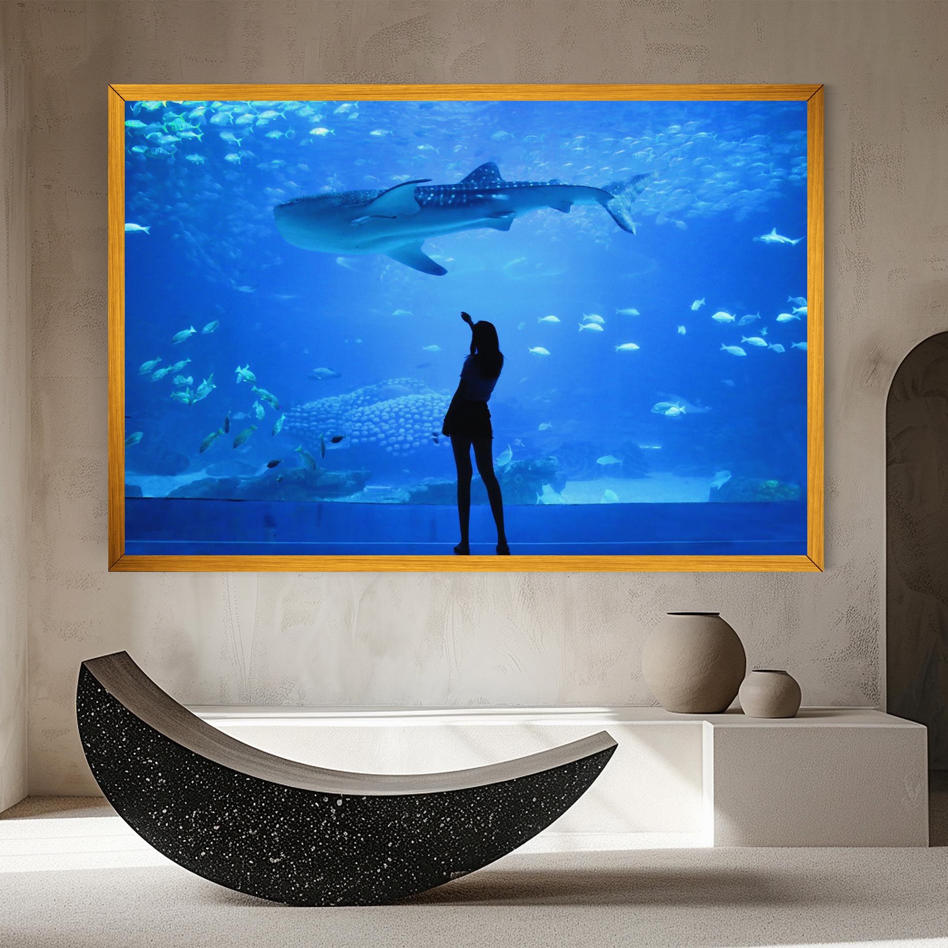 Aquarium Girl mockup 8