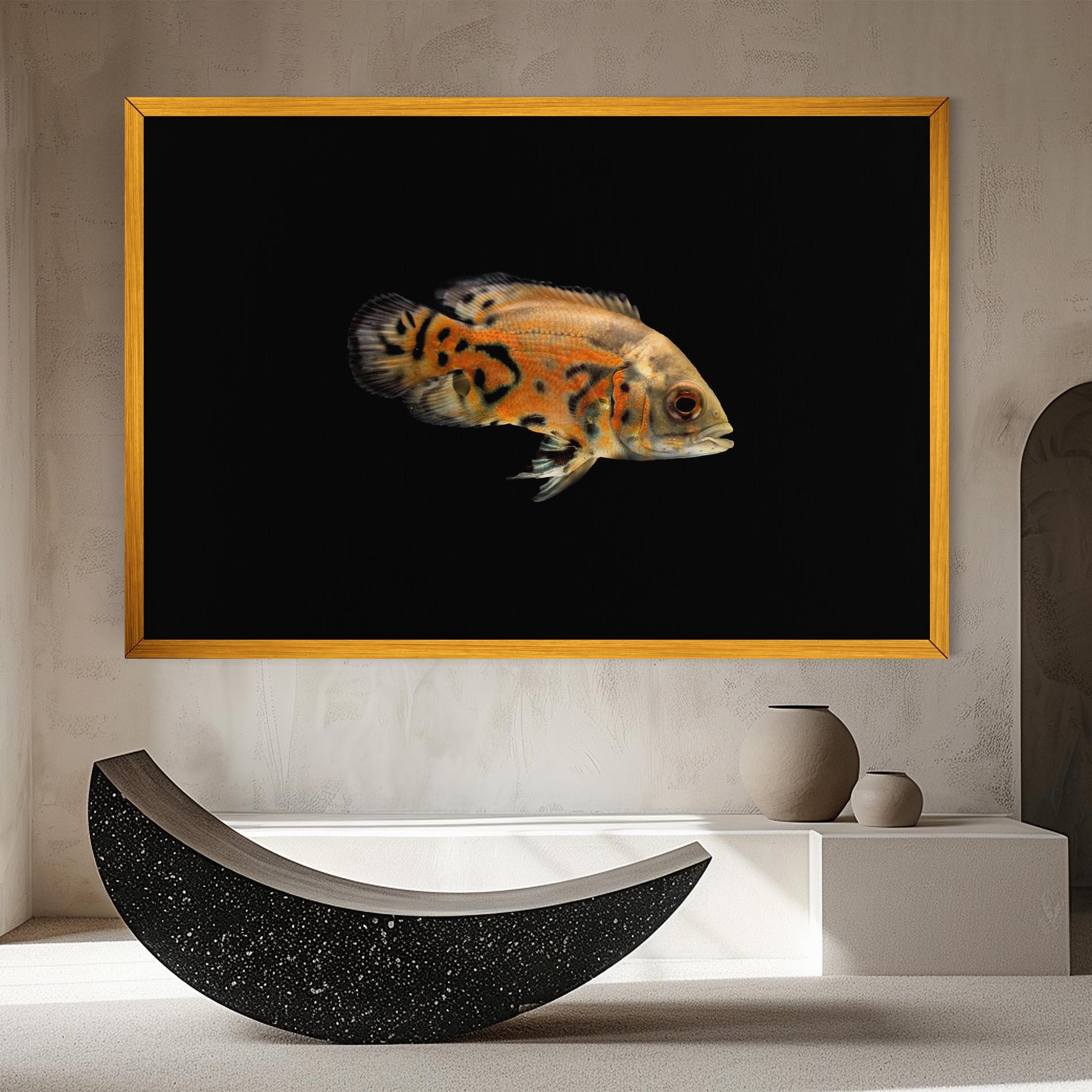 Tablou Canvas Cute Brown Fish mockup 8