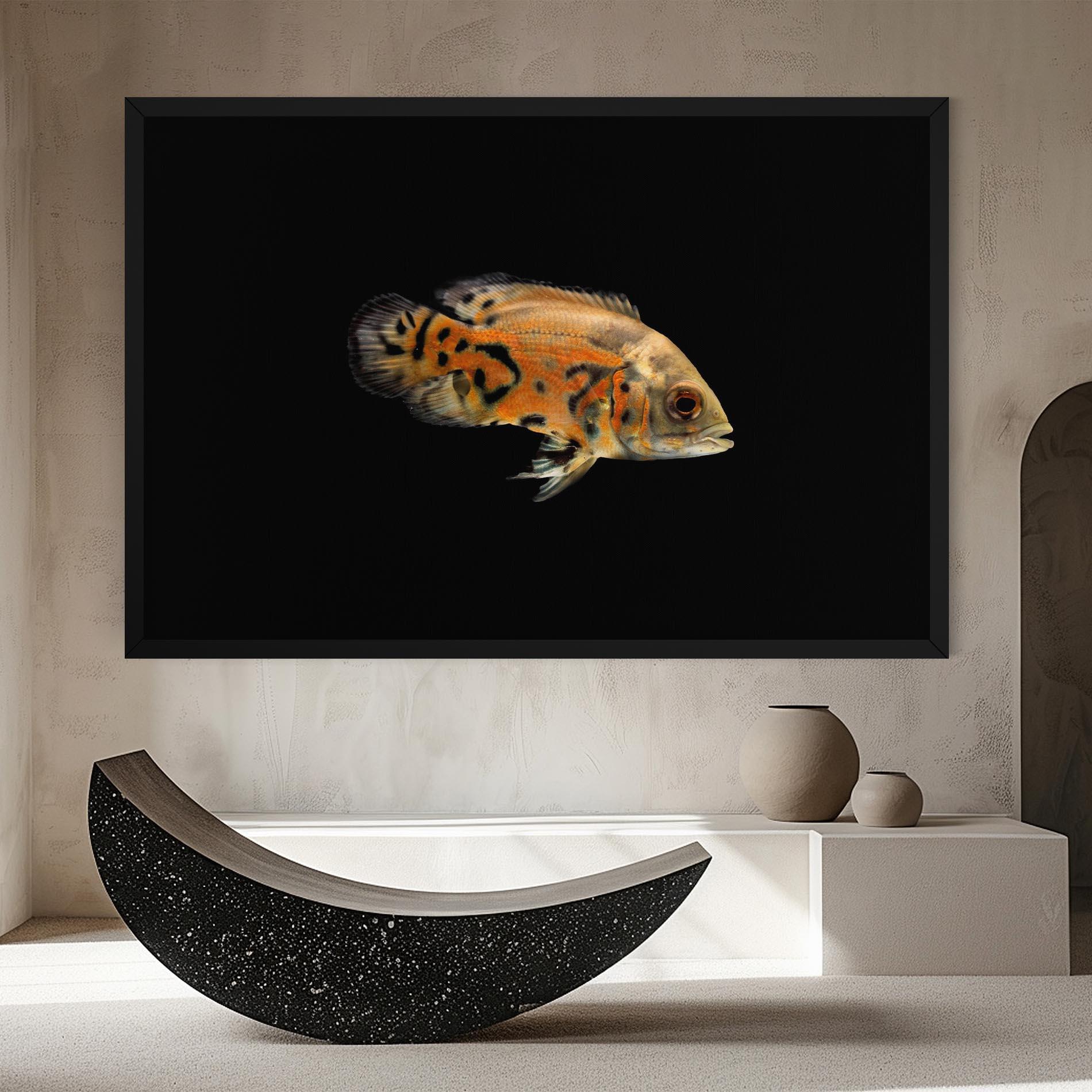 Tablou Canvas Cute Brown Fish mockup 8