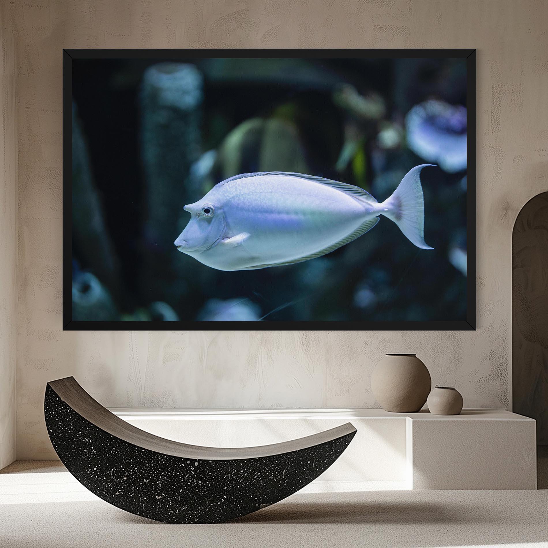 Tablou Canvas Funny Face Fish mockup 8