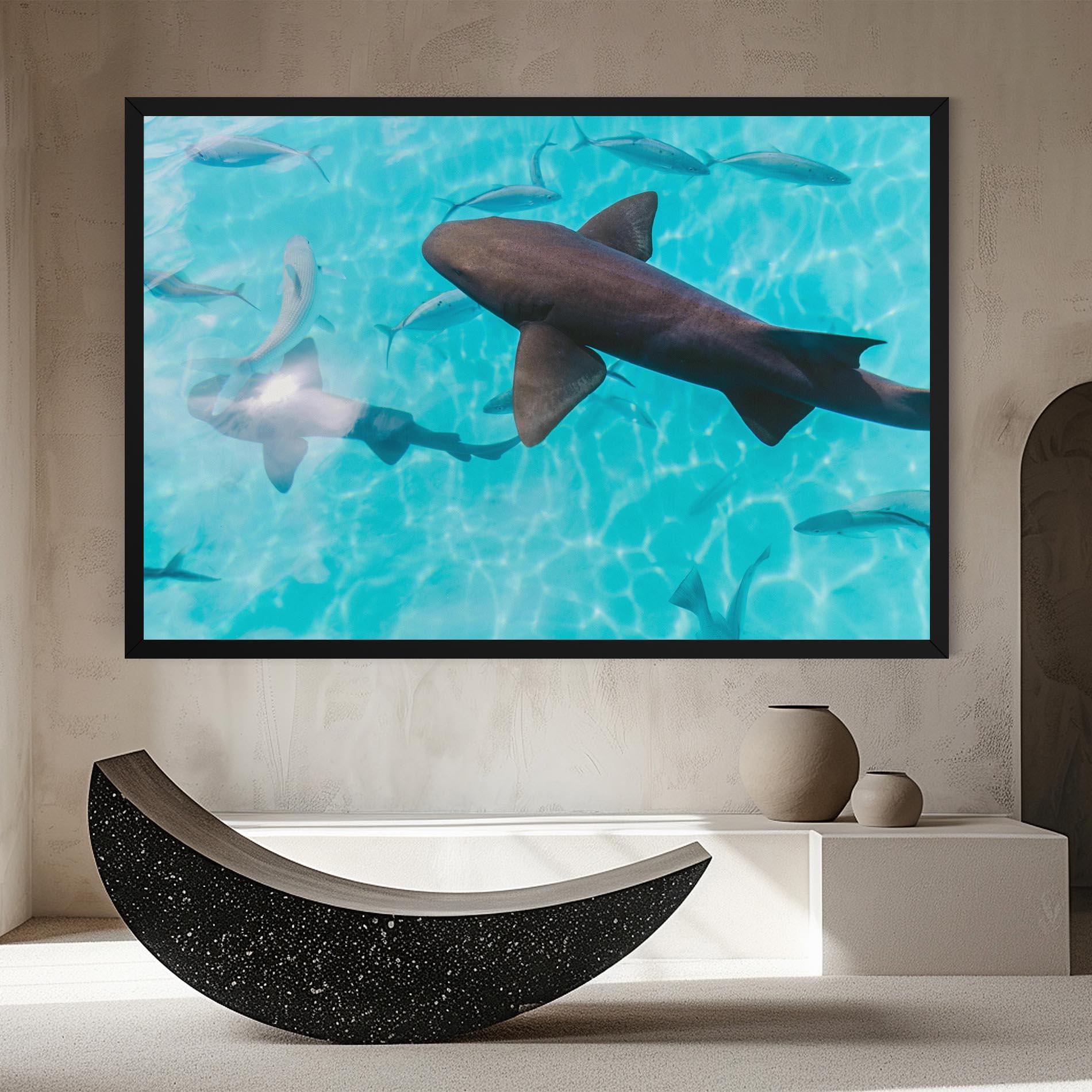 Tablou Canvas Pretty Shark mockup 8