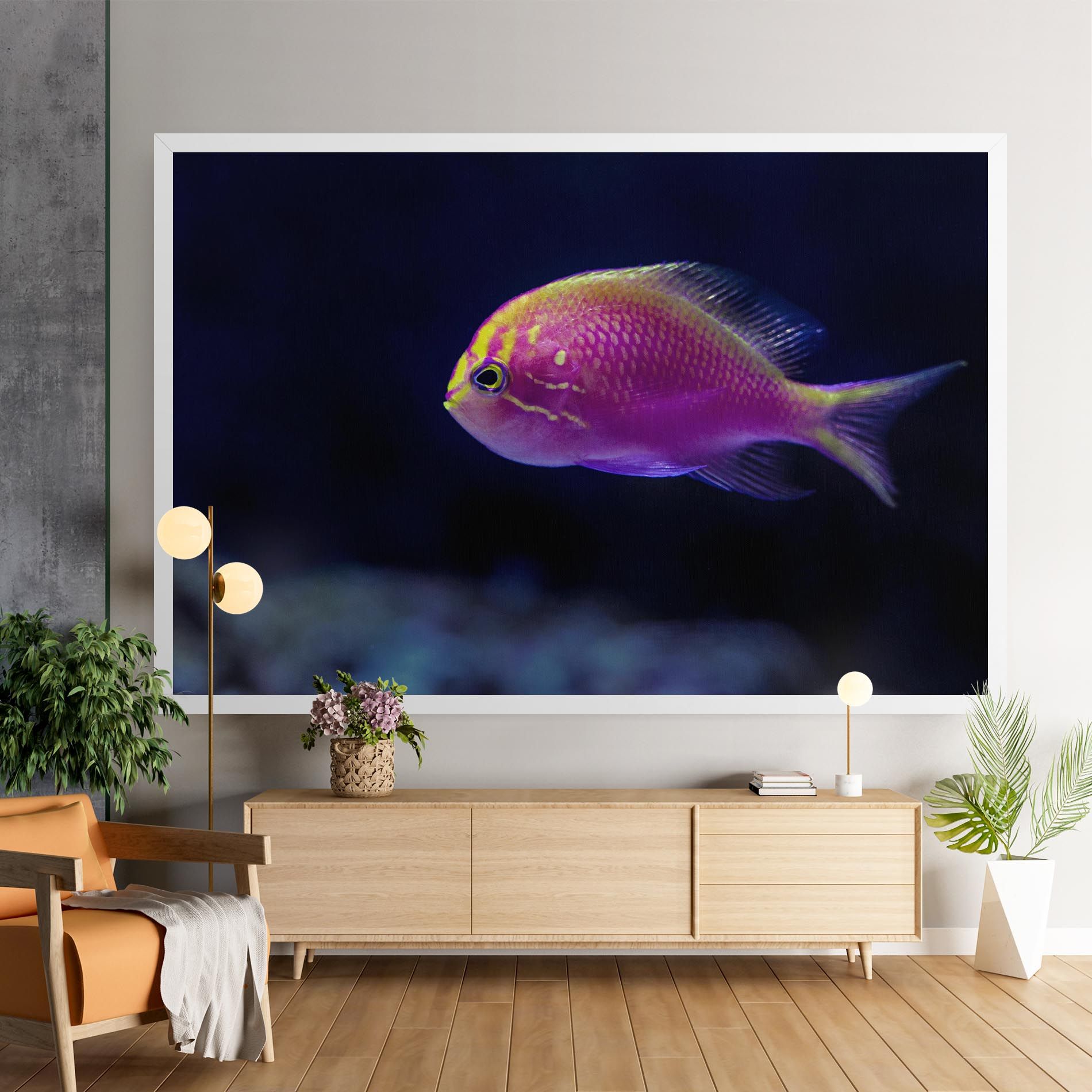 Angry Pink Fish mockup 9