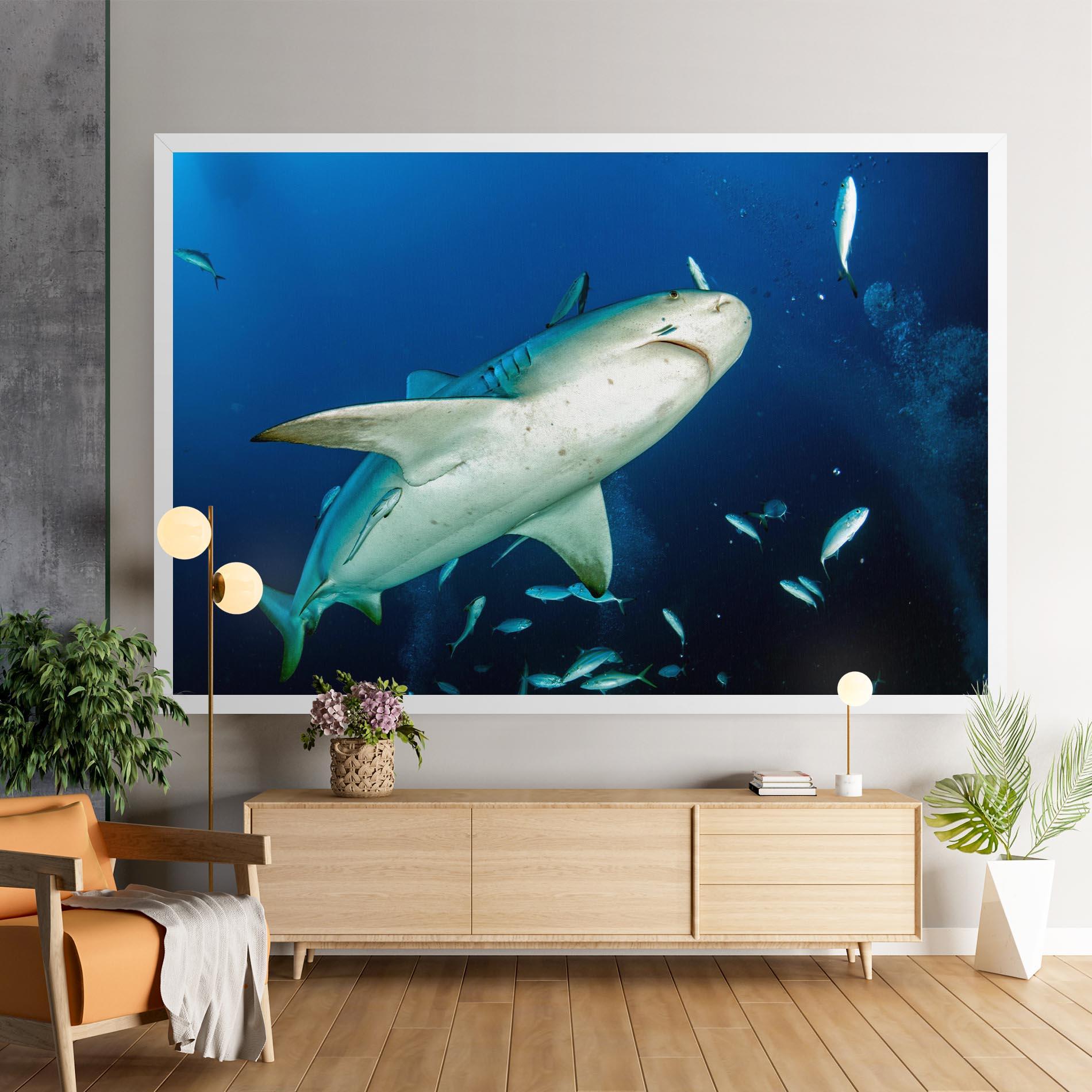 Tablou Canvas Bull Shark mockup 9