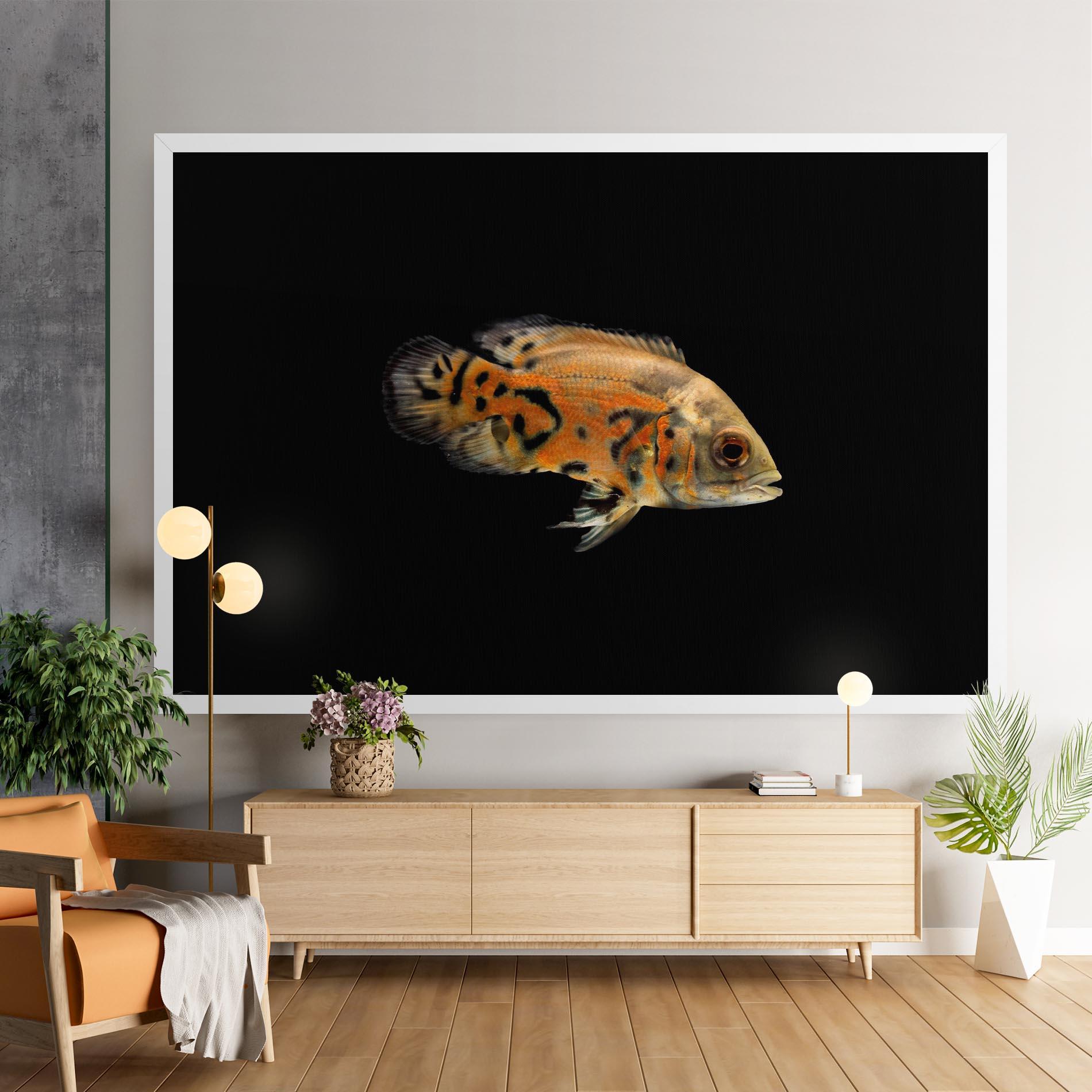 Tablou Canvas Cute Brown Fish mockup 9