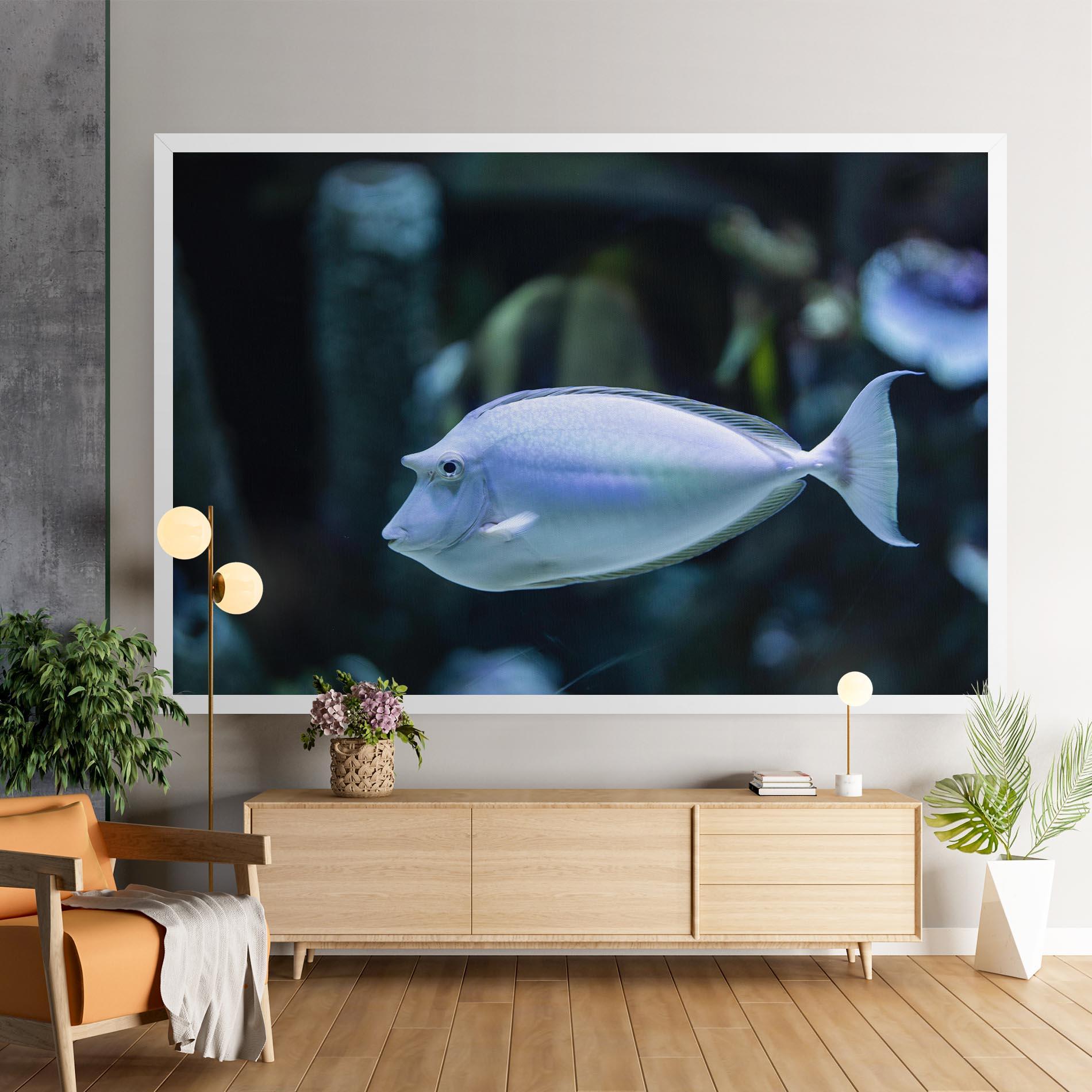 Tablou Canvas Funny Face Fish mockup 9