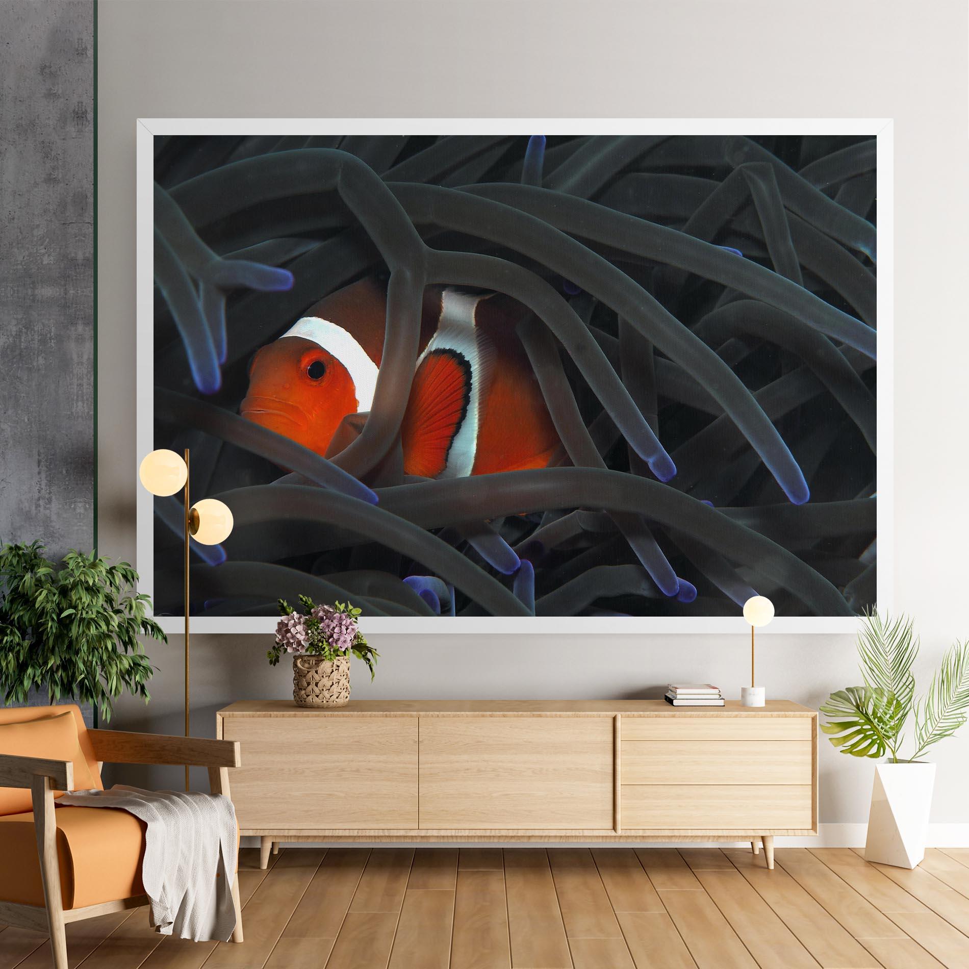 Tablou Canvas Nemo Hiding mockup 9