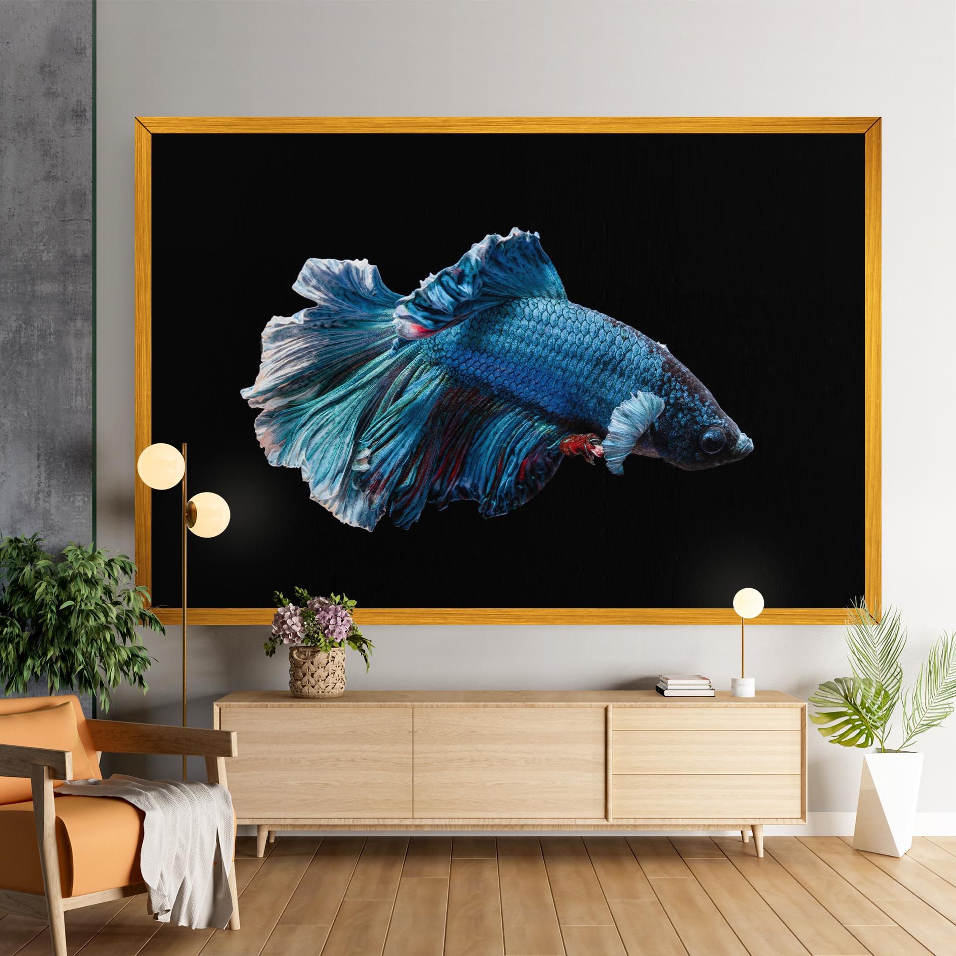 Blue Betta mockup 9