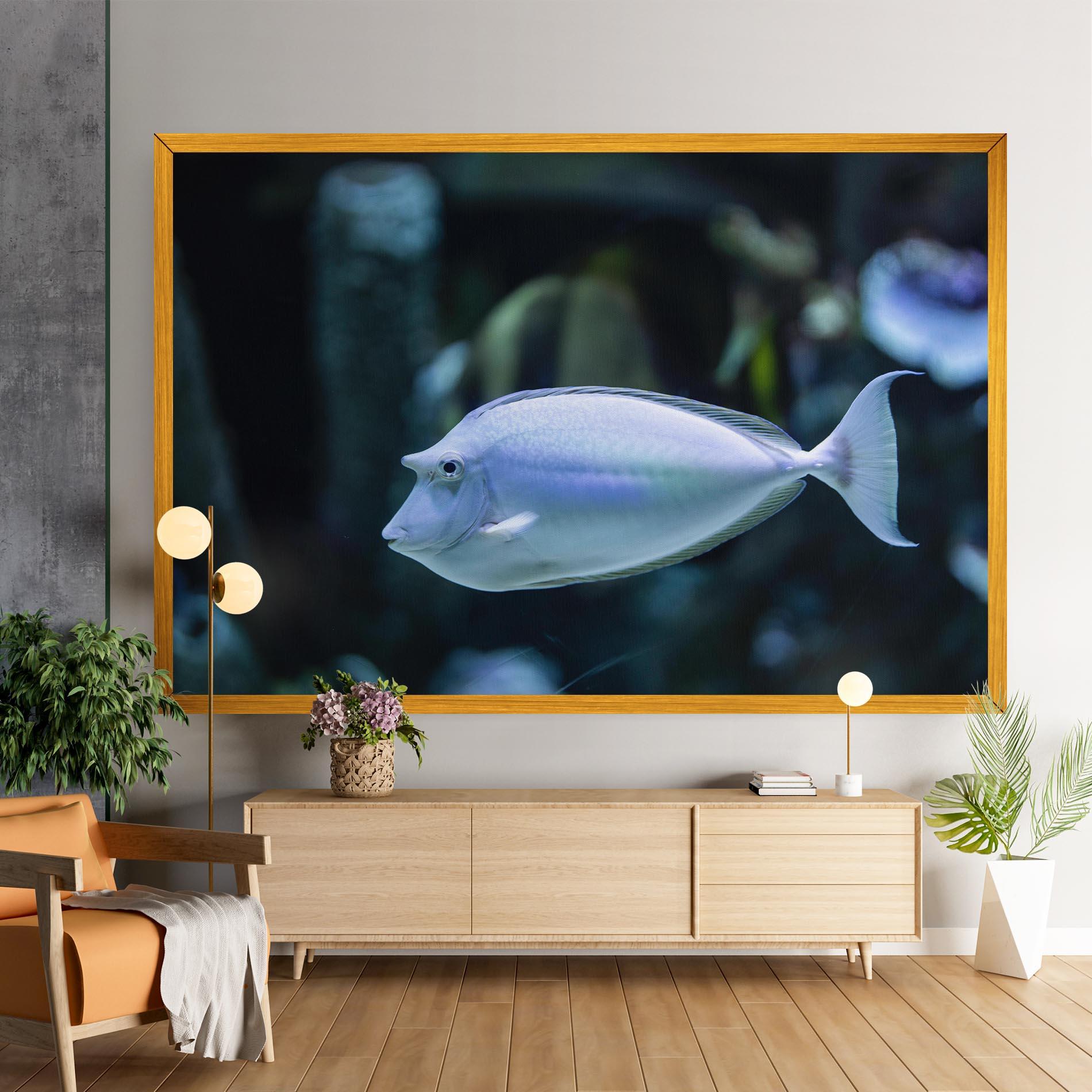 Tablou Canvas Funny Face Fish mockup 9