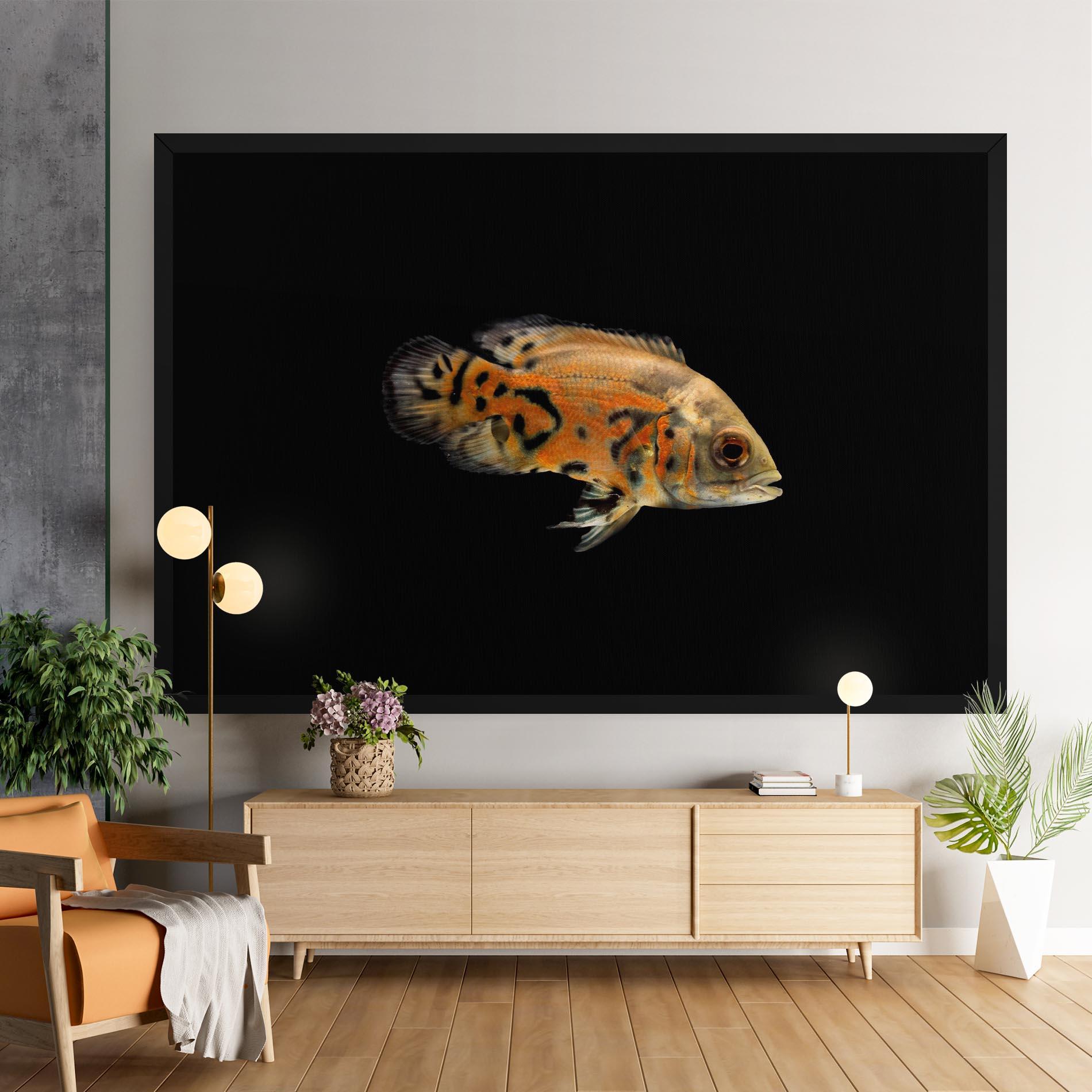 Tablou Canvas Cute Brown Fish mockup 9