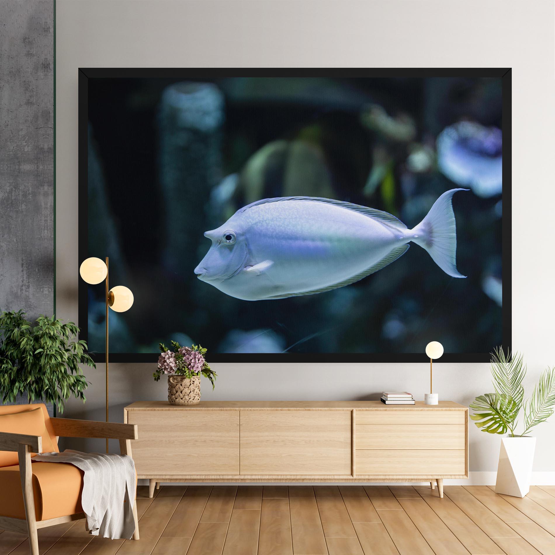 Tablou Canvas Funny Face Fish mockup 9