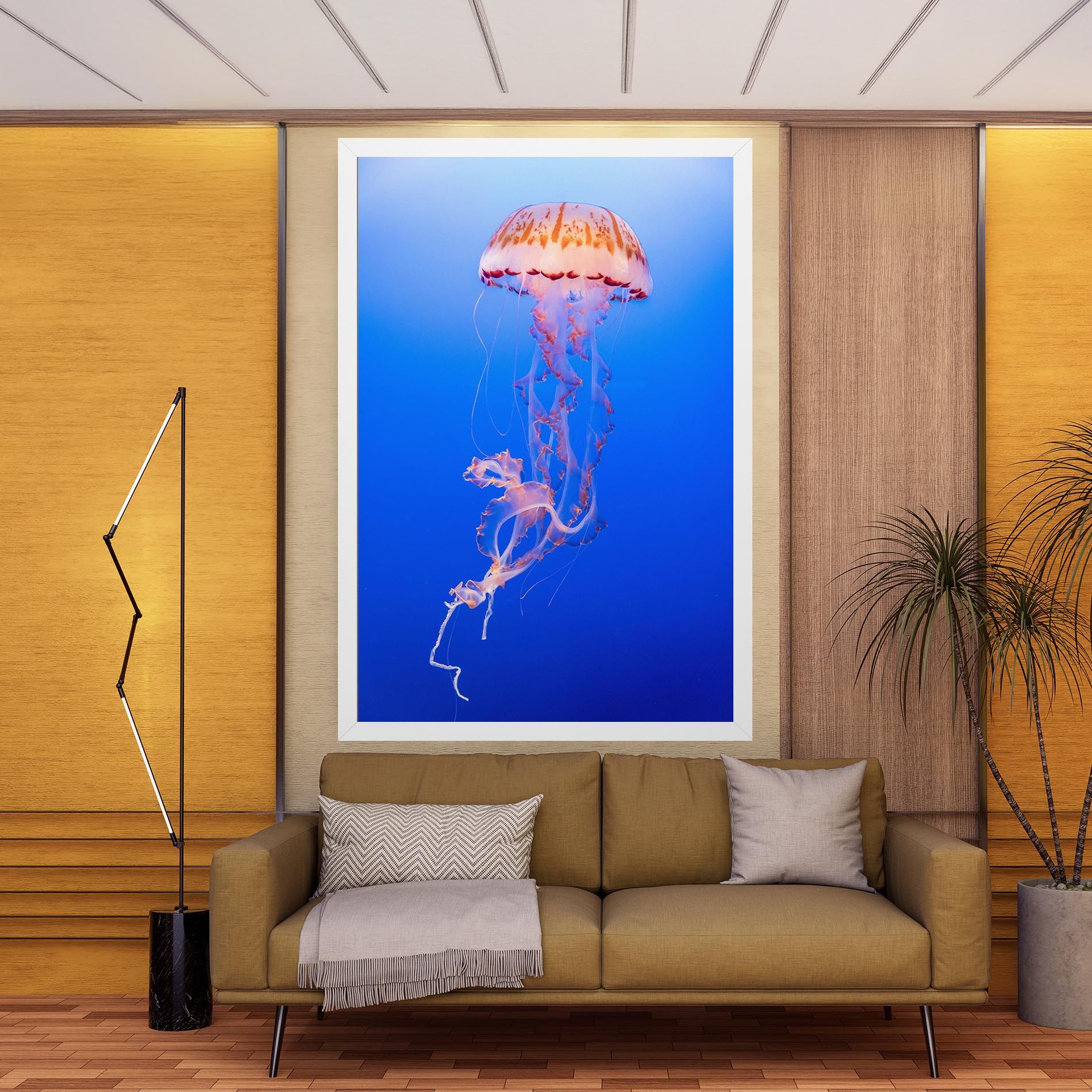 Pretty White Jellyfish mockup 9