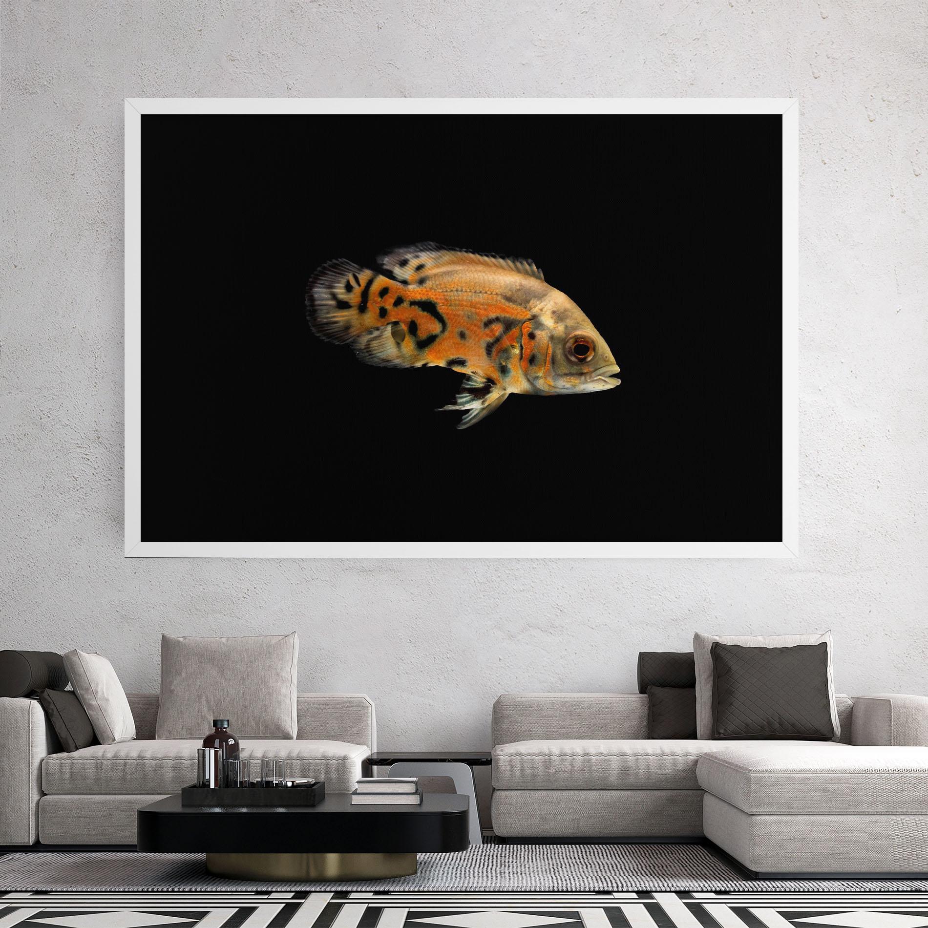 Tablou Canvas Cute Brown Fish mockup 2