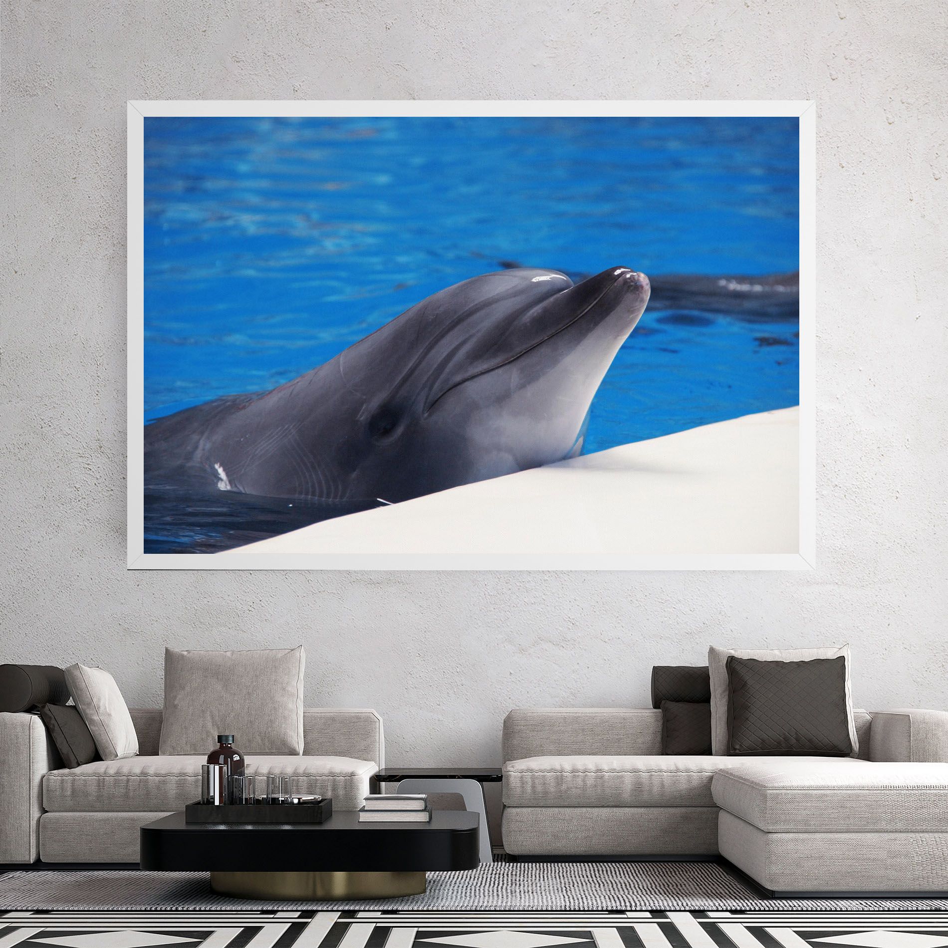 Cute Dolphin mockup 2