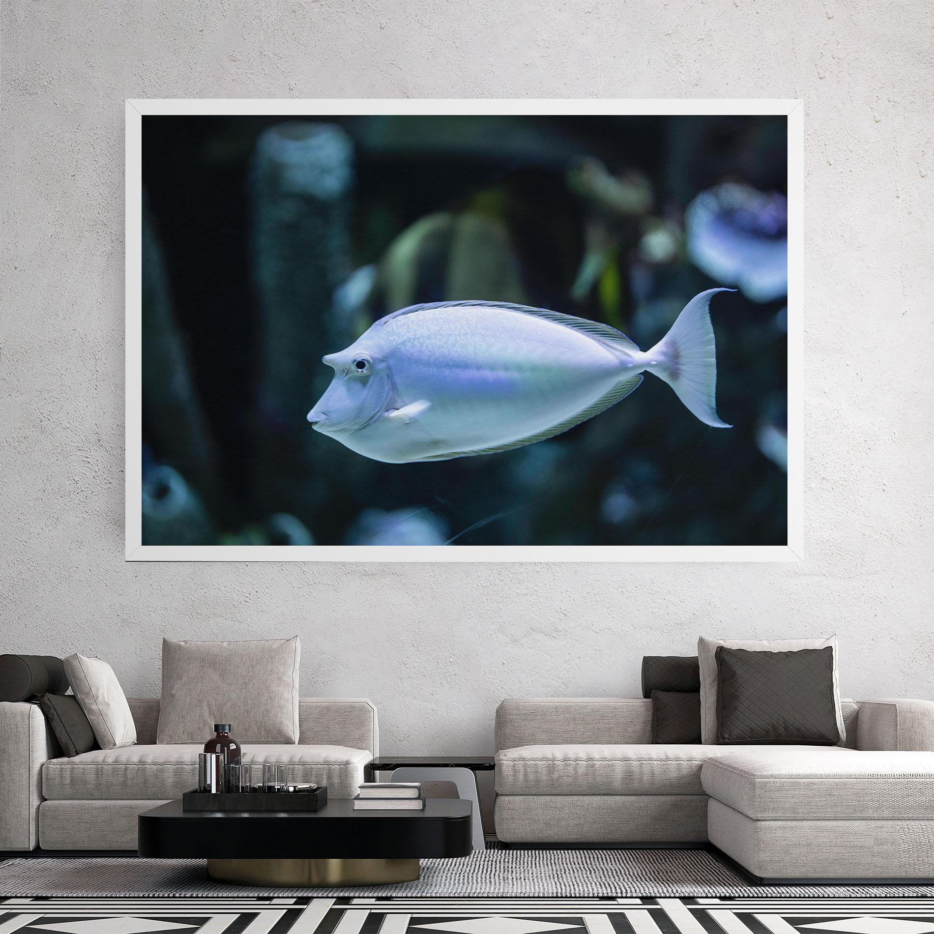 Tablou Canvas Funny Face Fish mockup 2