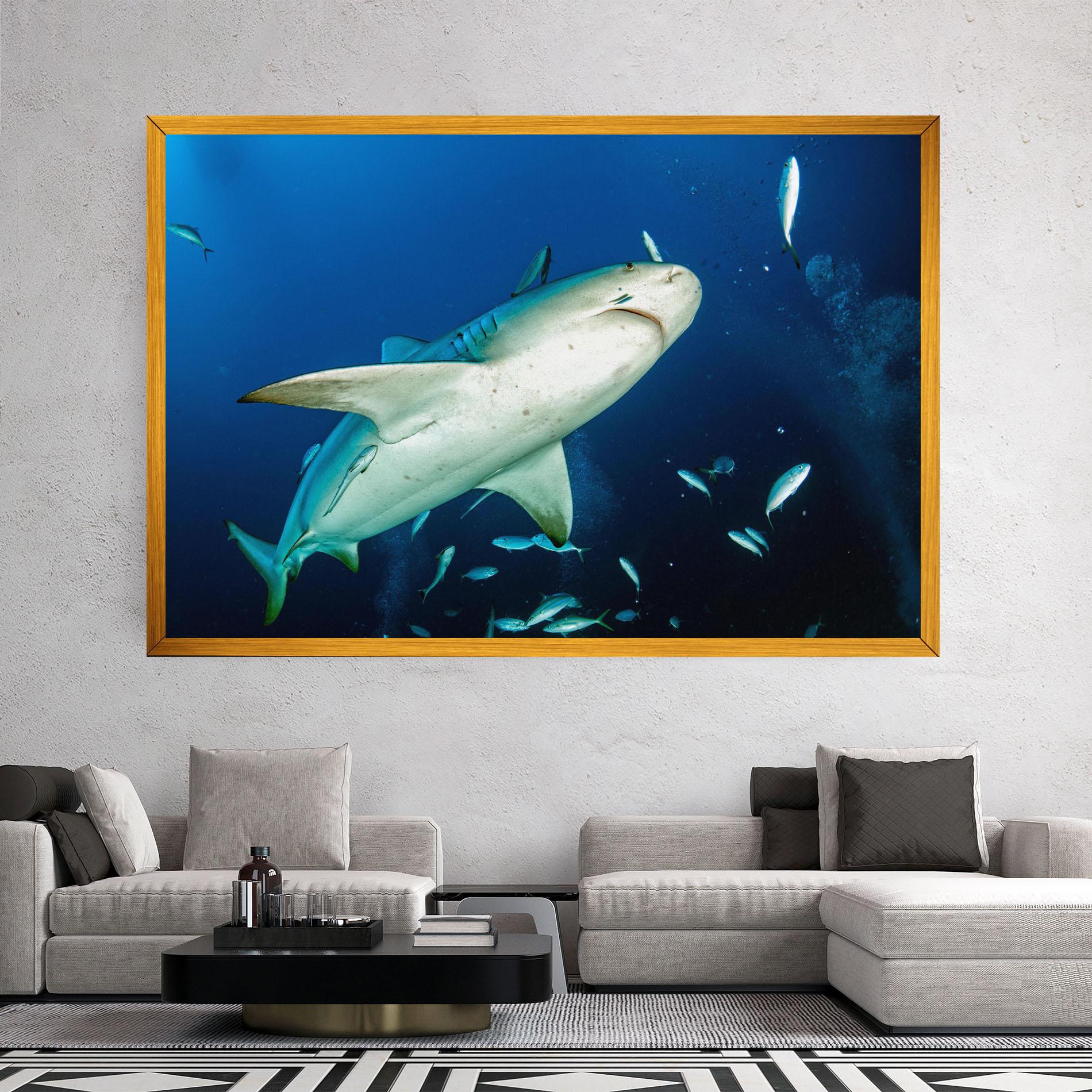 Tablou Canvas Bull Shark mockup 2
