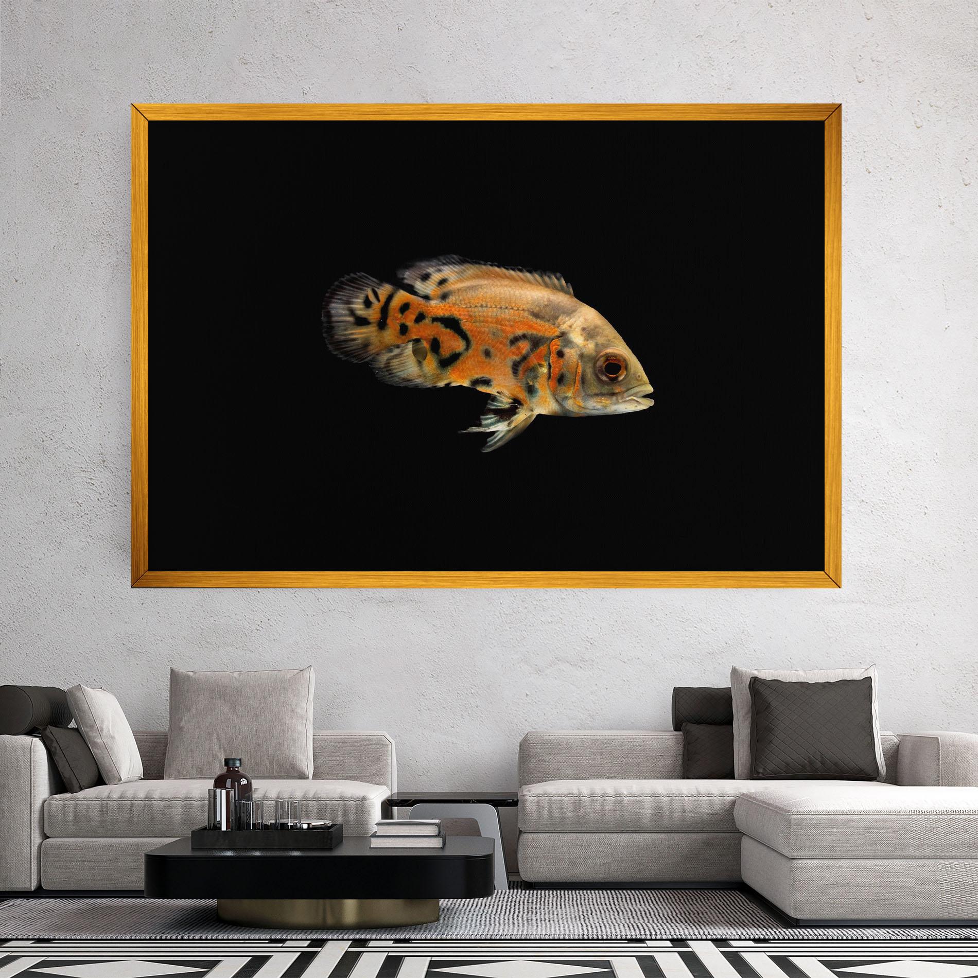 Tablou Canvas Cute Brown Fish mockup 2