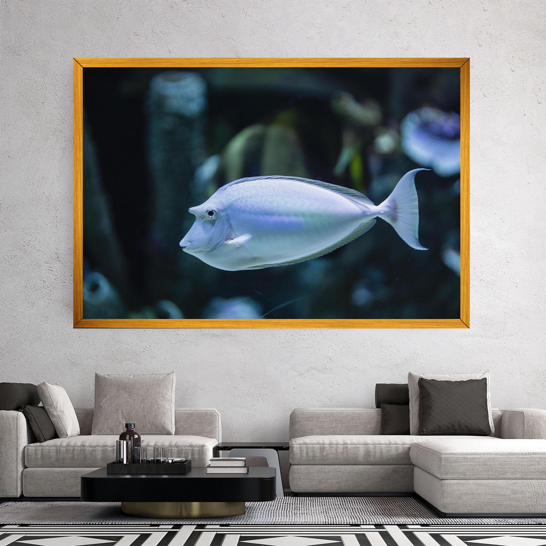 Tablou Canvas Funny Face Fish mockup 2