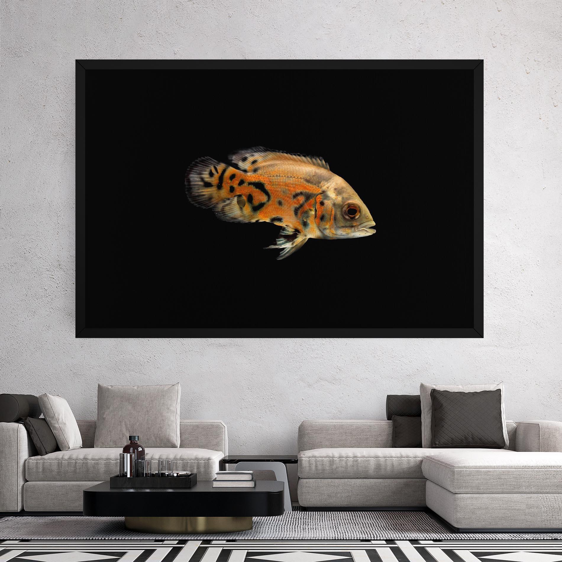 Tablou Canvas Cute Brown Fish mockup 2